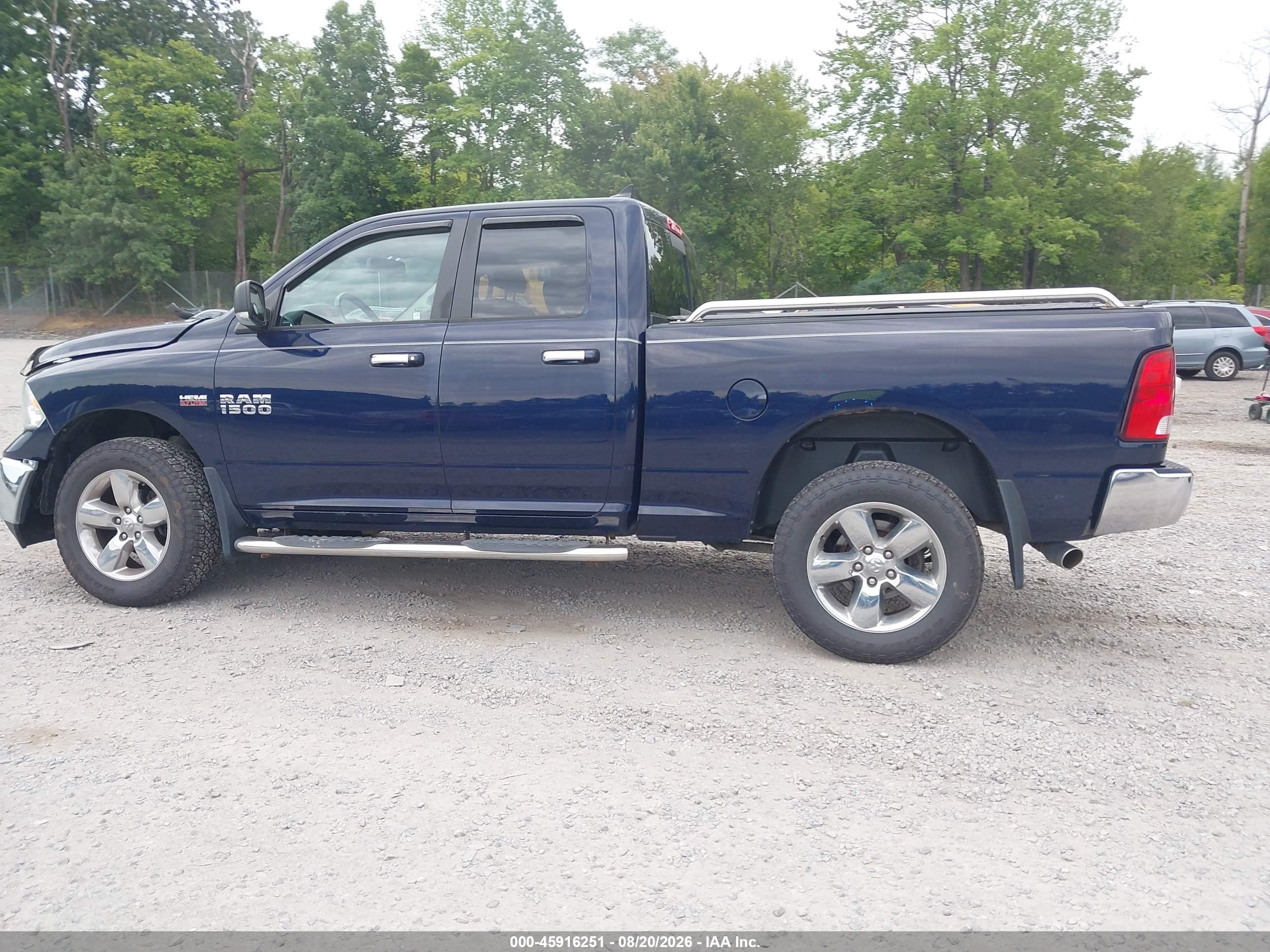 2014 Ram 1500 Big Horn Blue vin: 1C6RR7GT7ES219045