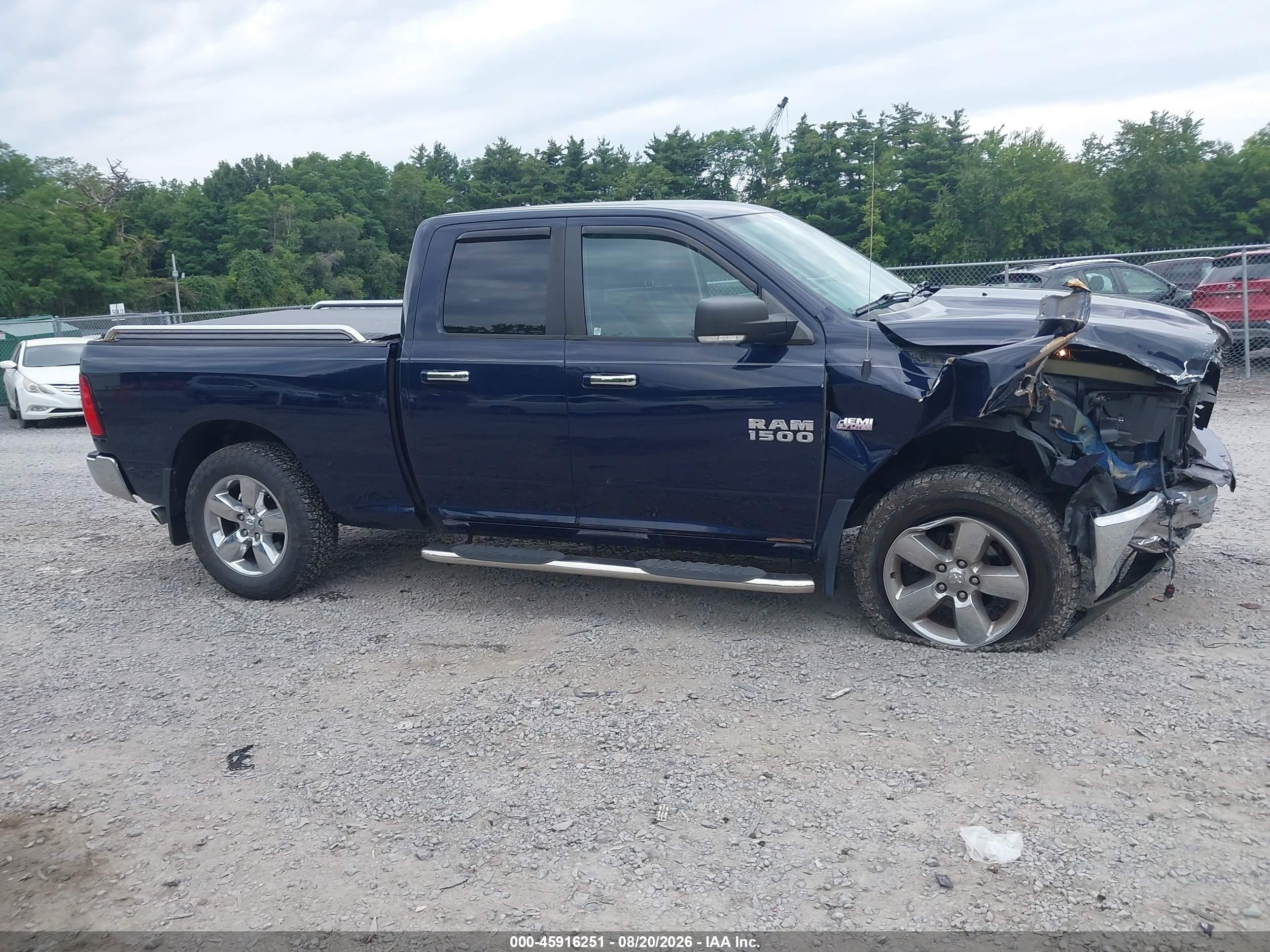 2014 Ram 1500 Big Horn Blue vin: 1C6RR7GT7ES219045