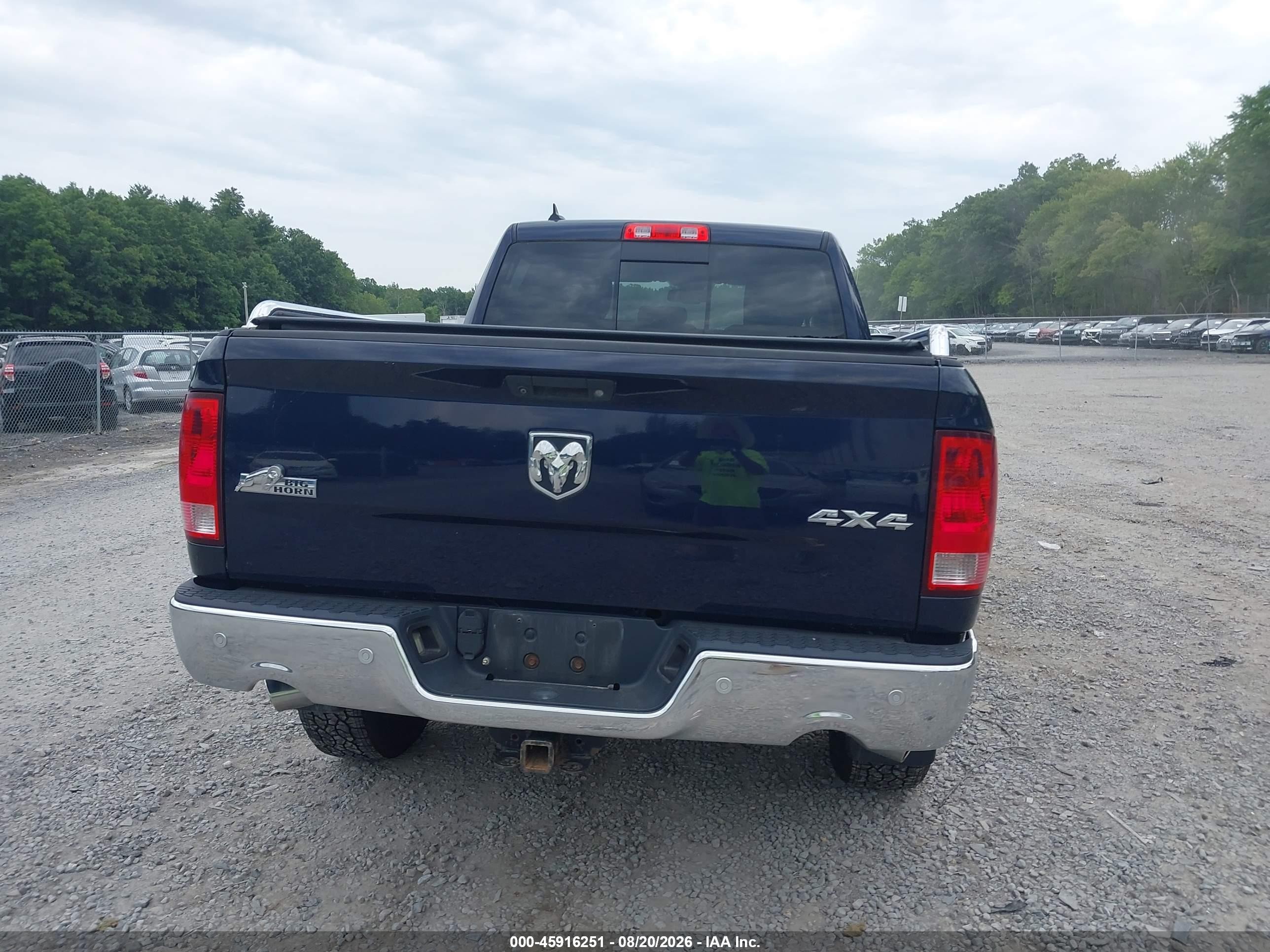 2014 Ram 1500 Big Horn Blue vin: 1C6RR7GT7ES219045