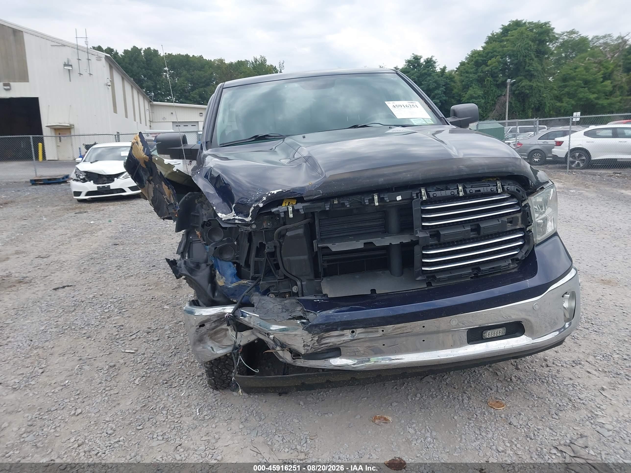 2014 Ram 1500 Big Horn Blue vin: 1C6RR7GT7ES219045