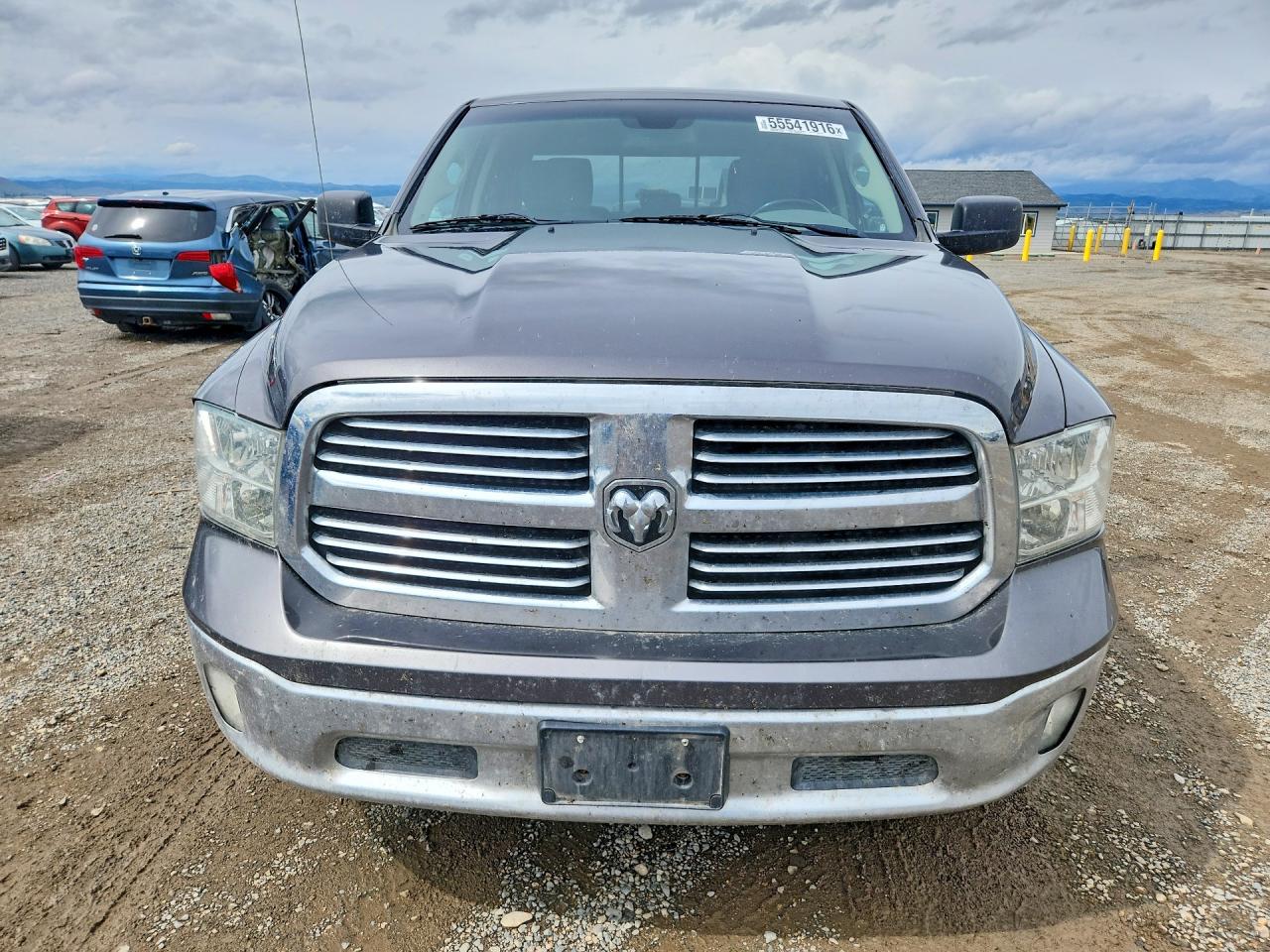 2014 Ram 1500 Slt Gray vin: 1C6RR7GT7ES294215