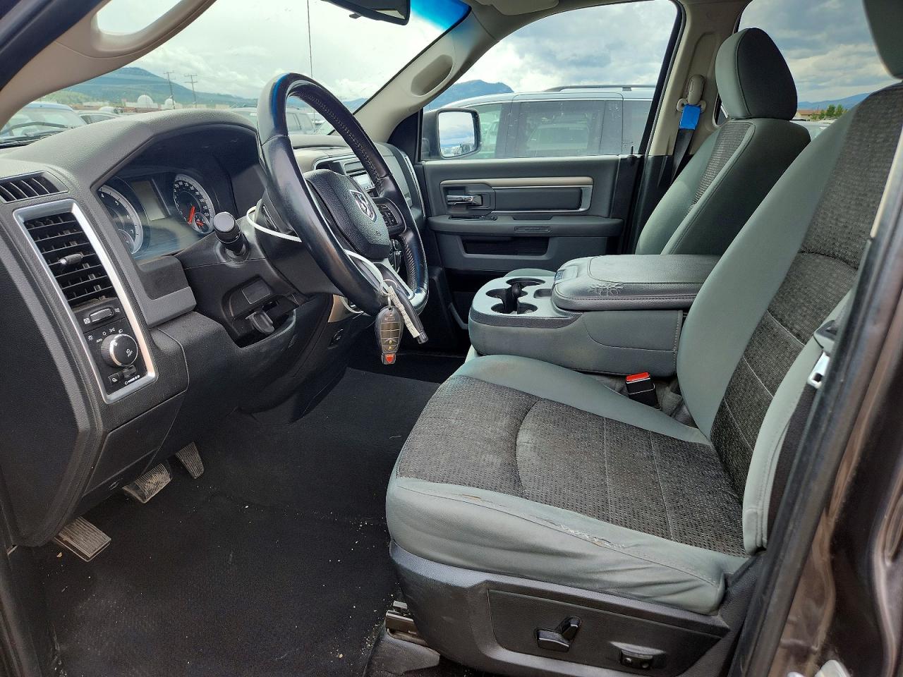 2014 Ram 1500 Slt Gray vin: 1C6RR7GT7ES294215