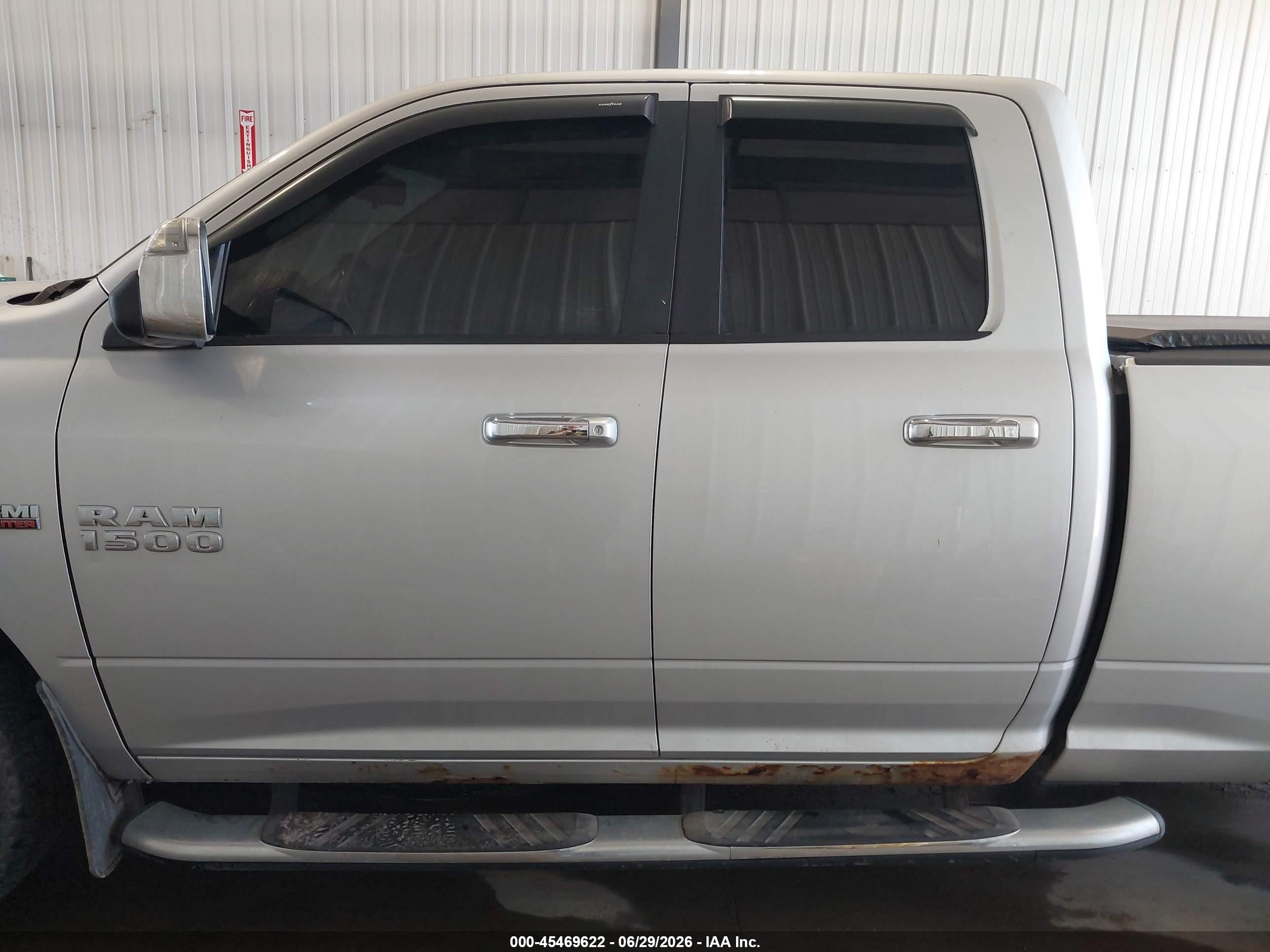 2014 Ram 1500 Big Horn Gray vin: 1C6RR7GT7ES443724