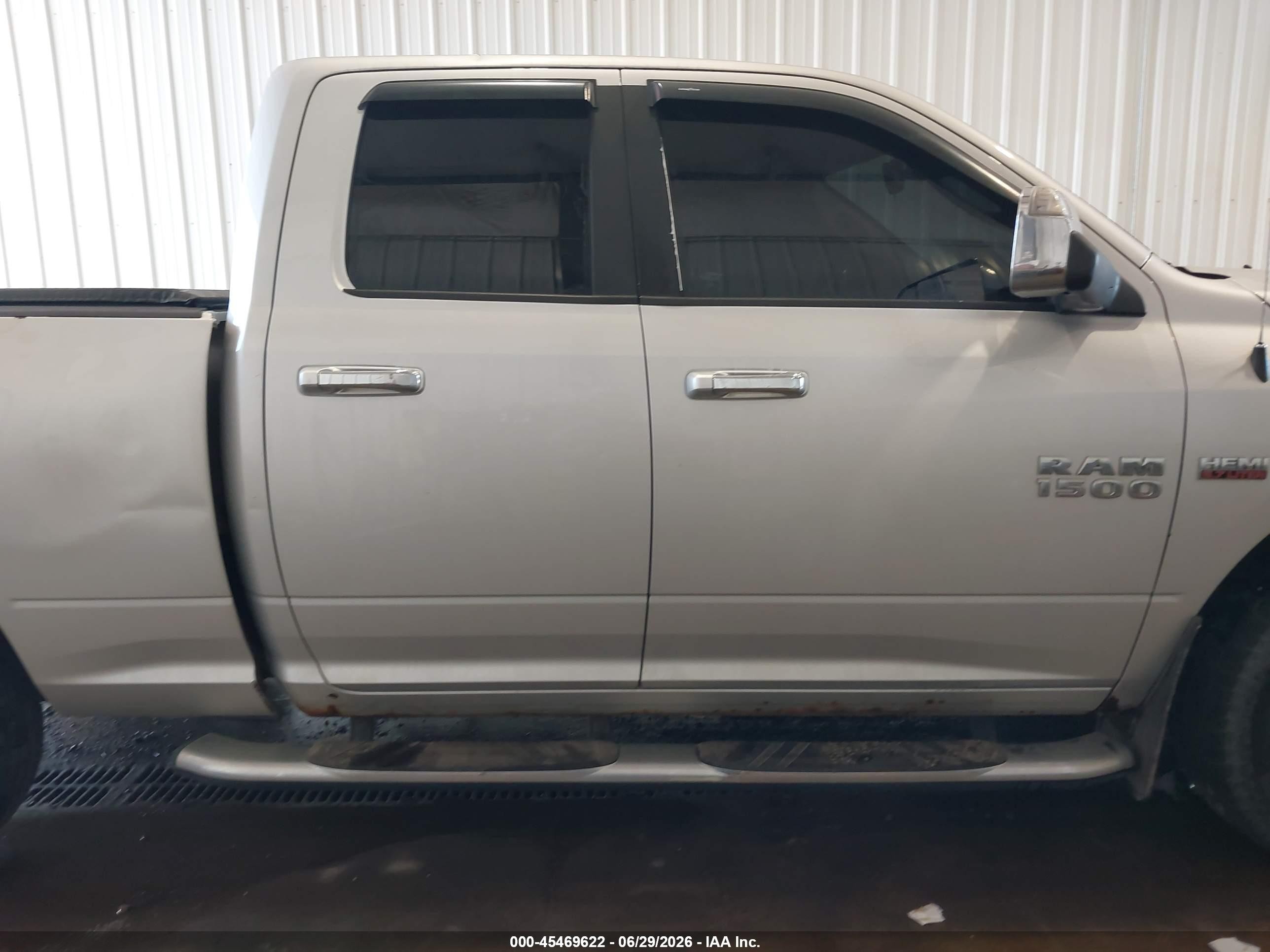 2014 Ram 1500 Big Horn Gray vin: 1C6RR7GT7ES443724
