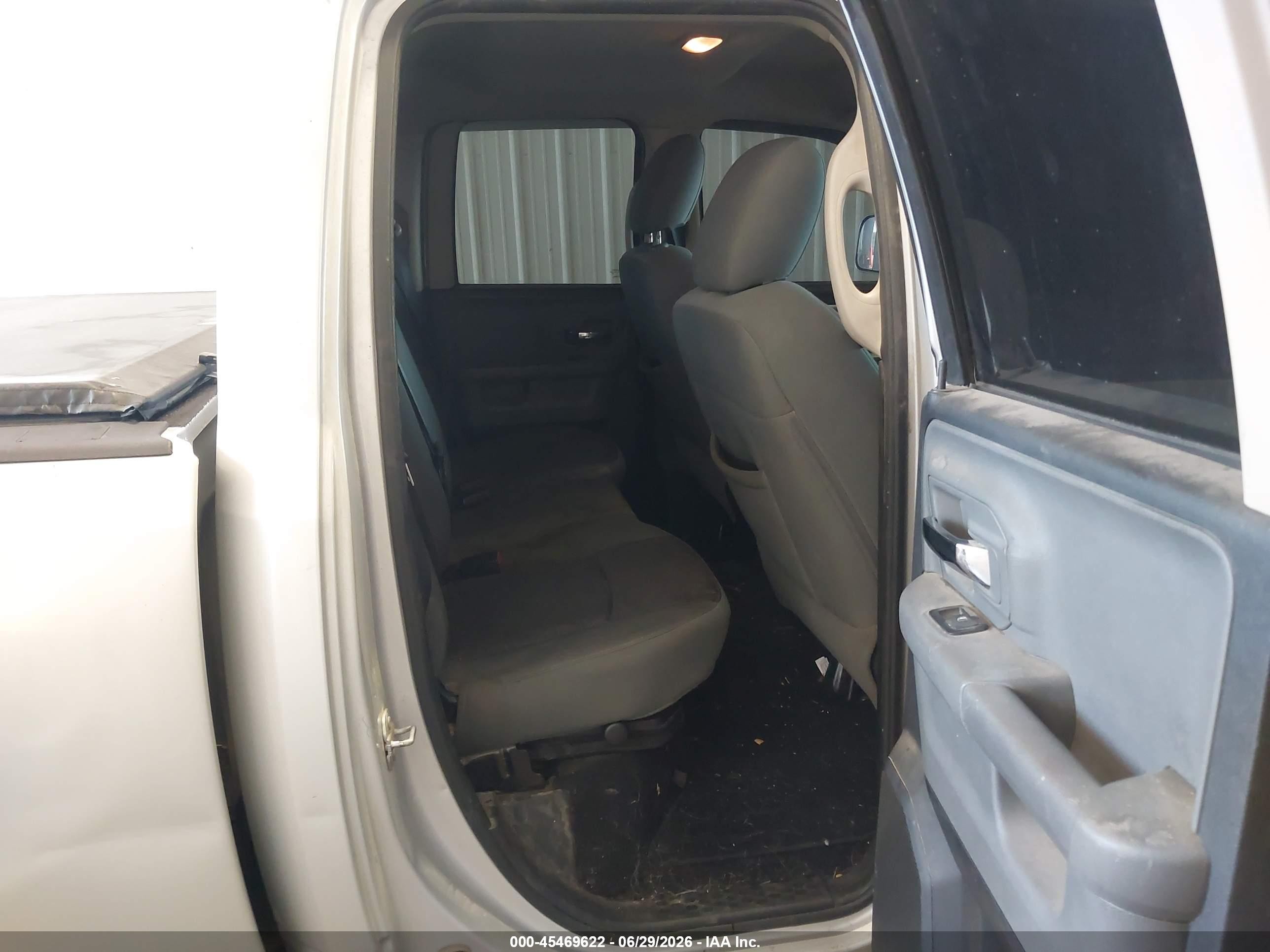 2014 Ram 1500 Big Horn Gray vin: 1C6RR7GT7ES443724