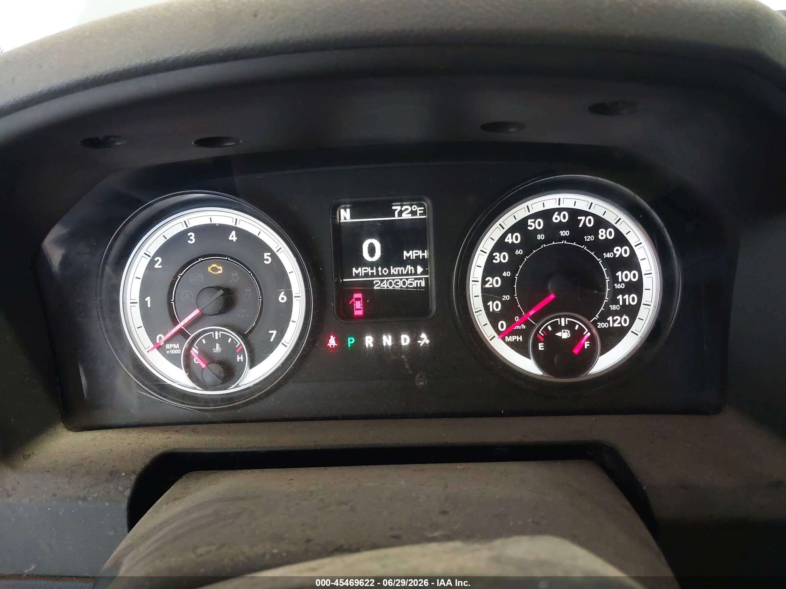 2014 Ram 1500 Big Horn Gray vin: 1C6RR7GT7ES443724