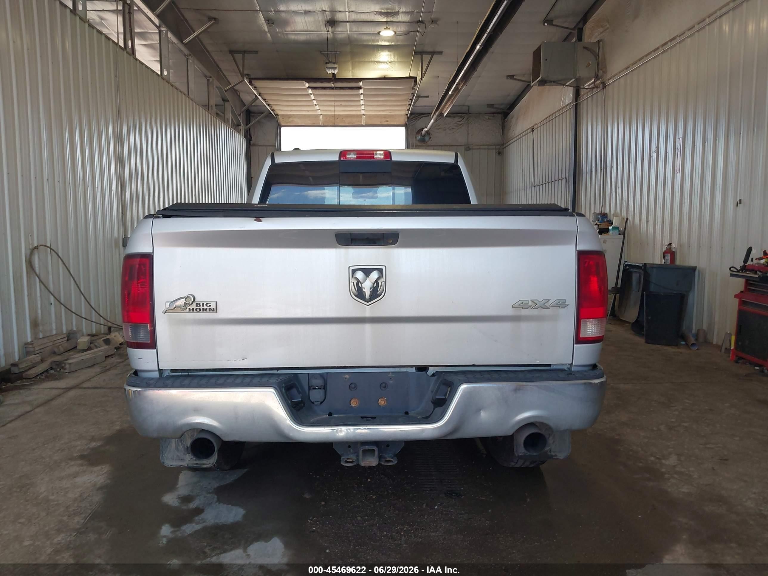 2014 Ram 1500 Big Horn Gray vin: 1C6RR7GT7ES443724