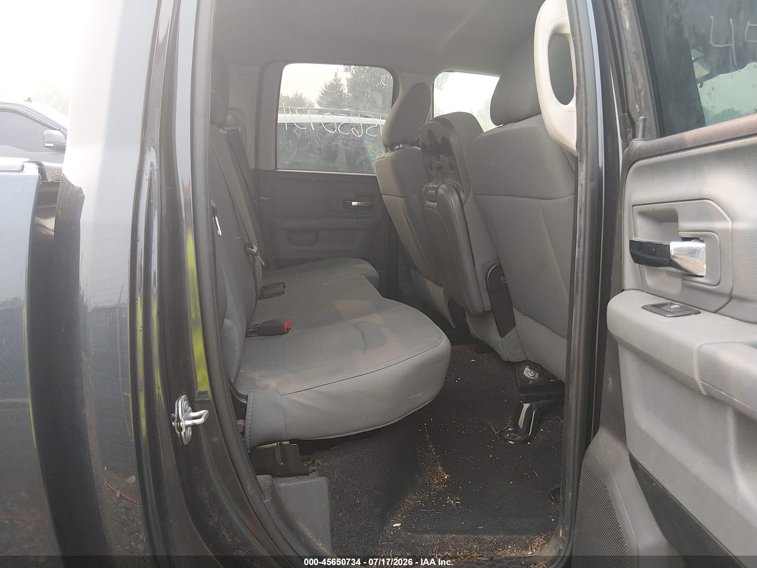 2014 Ram 1500 Slt Black vin: 1C6RR7GT7ES478859
