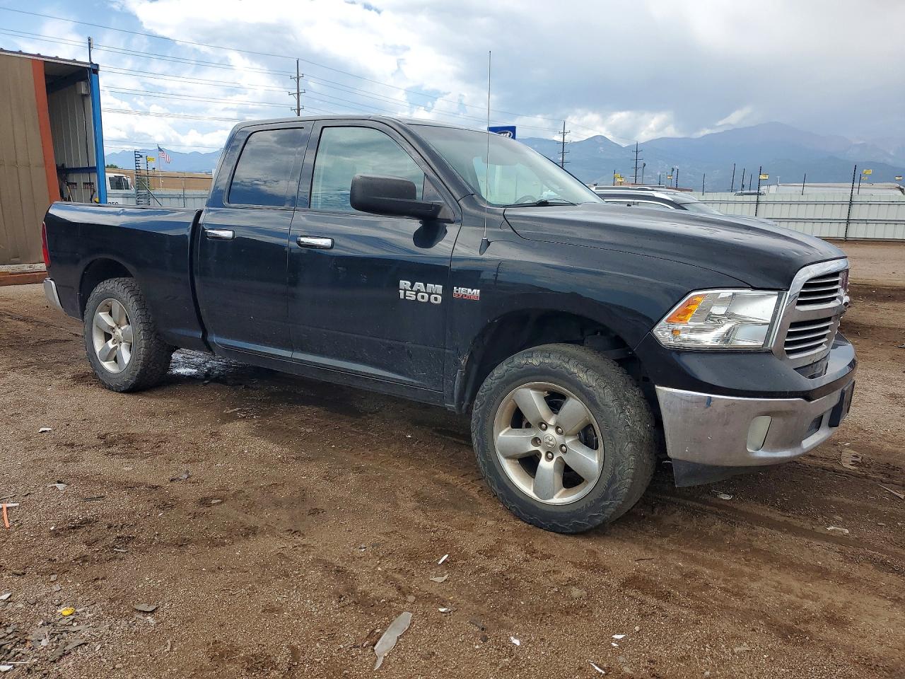 2015 Ram 1500 Slt Black vin: 1C6RR7GT7FS518651