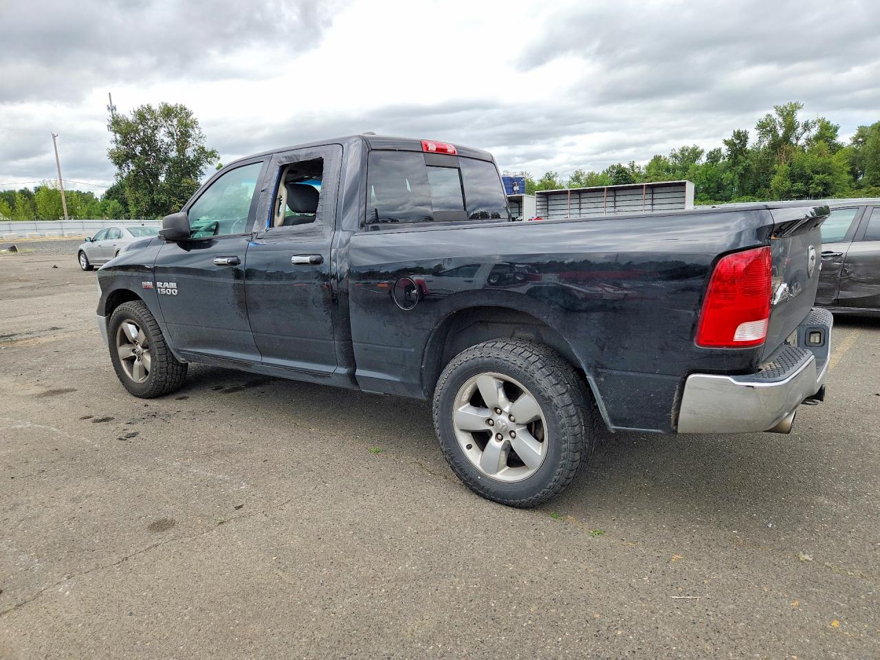 2015 Ram 1500 Slt Черный vin: 1C6RR7GT7FS518875