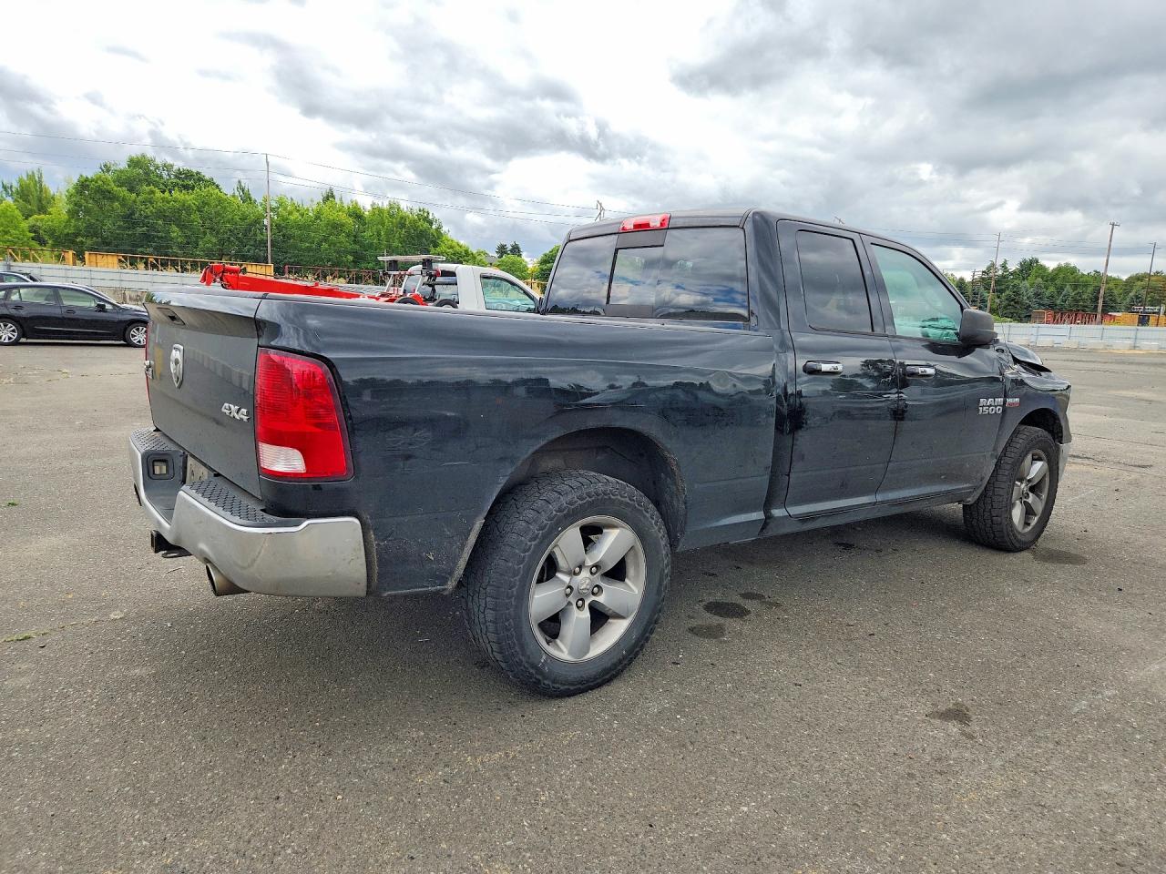 2015 Ram 1500 Slt Черный vin: 1C6RR7GT7FS518875