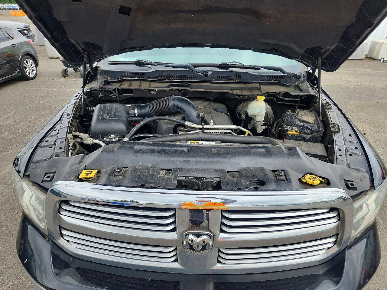 2015 Ram 1500 Slt Черный vin: 1C6RR7GT7FS518875