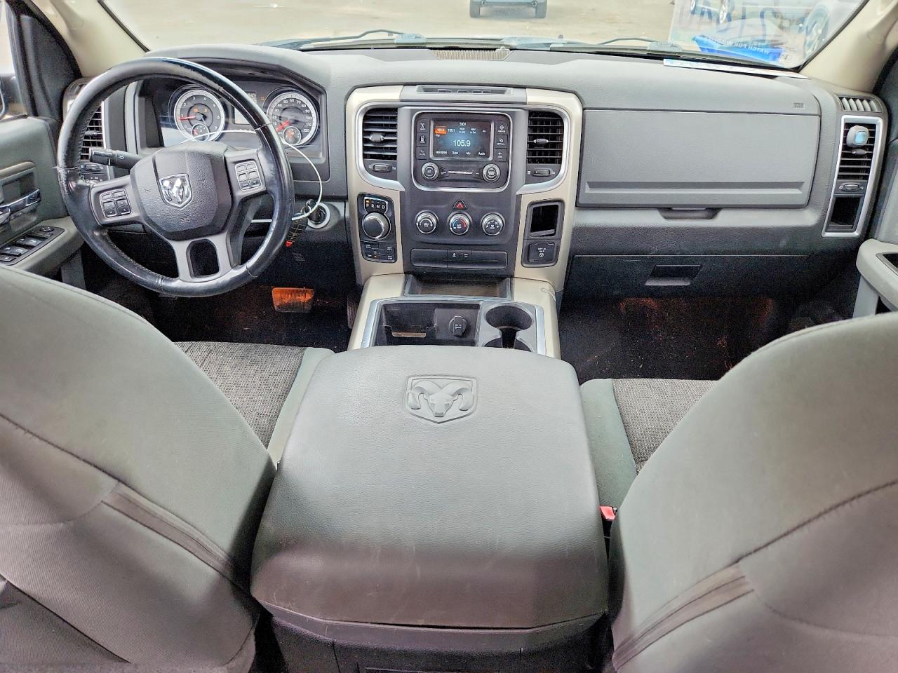 2015 Ram 1500 Slt Черный vin: 1C6RR7GT7FS518875