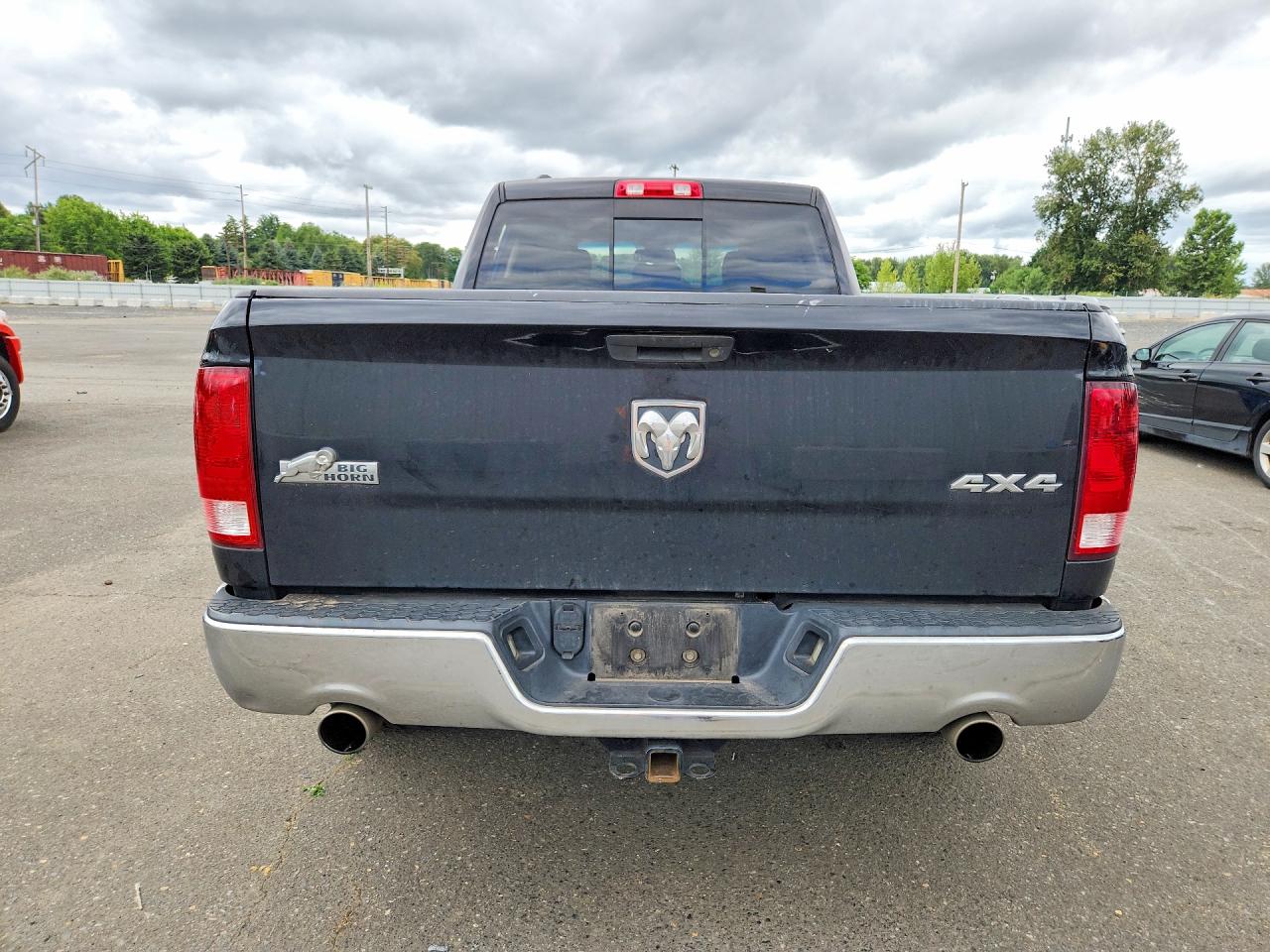 2015 Ram 1500 Slt Черный vin: 1C6RR7GT7FS518875