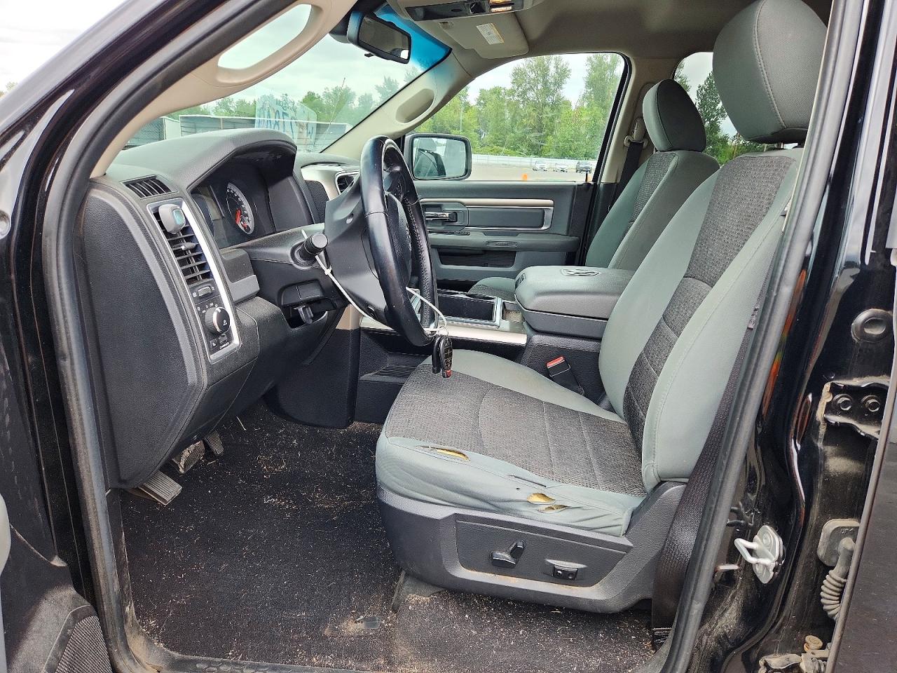 2015 Ram 1500 Slt Черный vin: 1C6RR7GT7FS518875