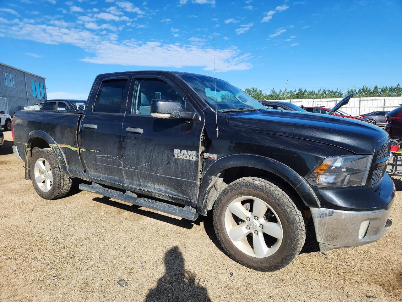 2015 Ram 1500 Slt Black vin: 1C6RR7GT7FS732698