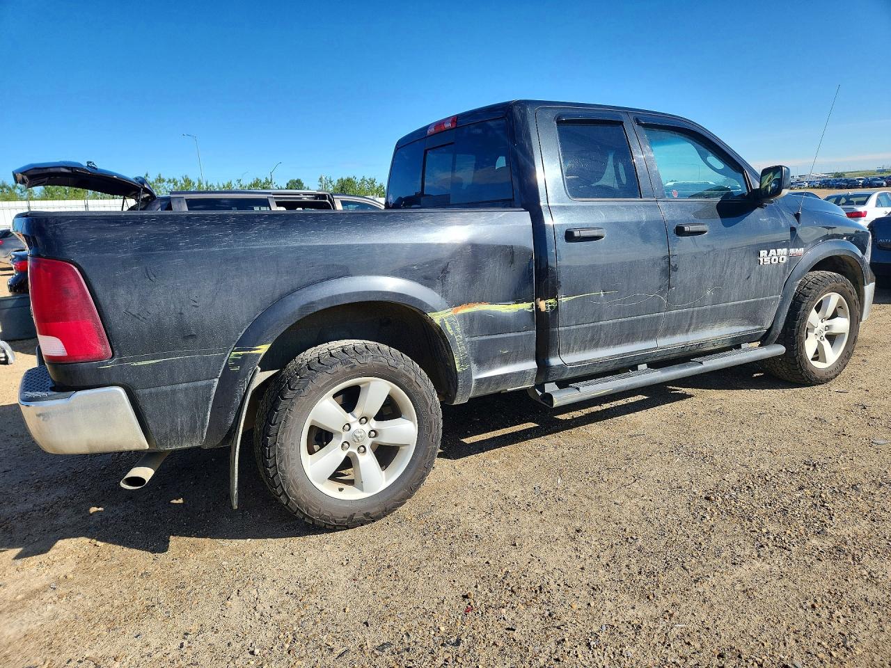 2015 Ram 1500 Slt Black vin: 1C6RR7GT7FS732698