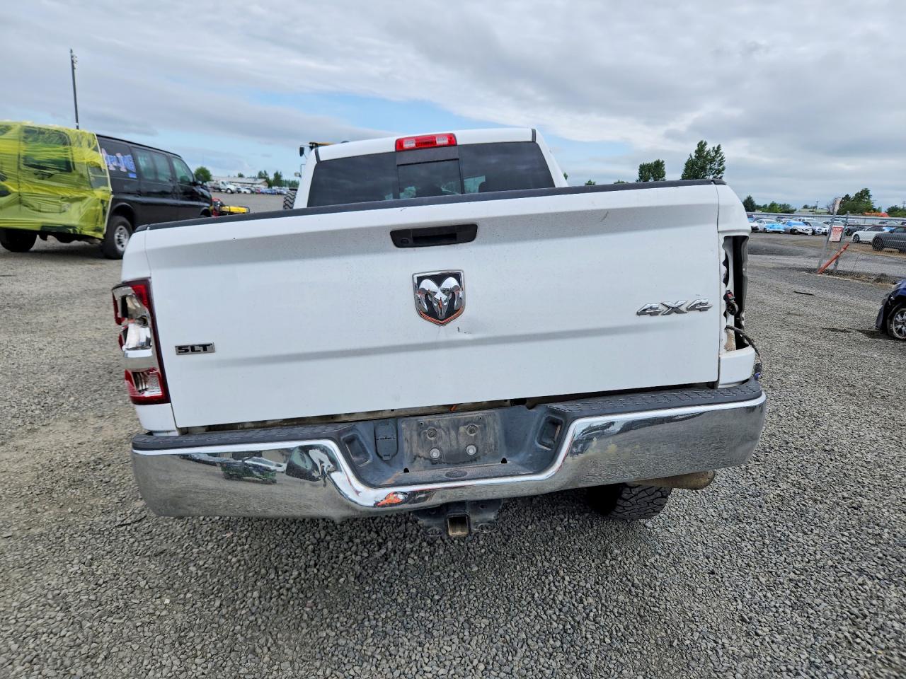 2019 Ram 1500 Classic Slt White vin: 1C6RR7GT7KS614080