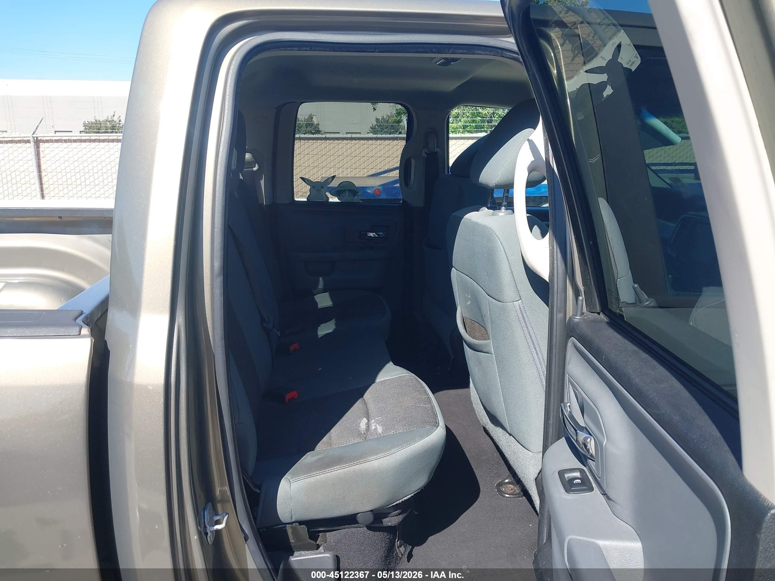 2013 Ram 1500 Big Horn Black vin: 1C6RR7GT8DS664697