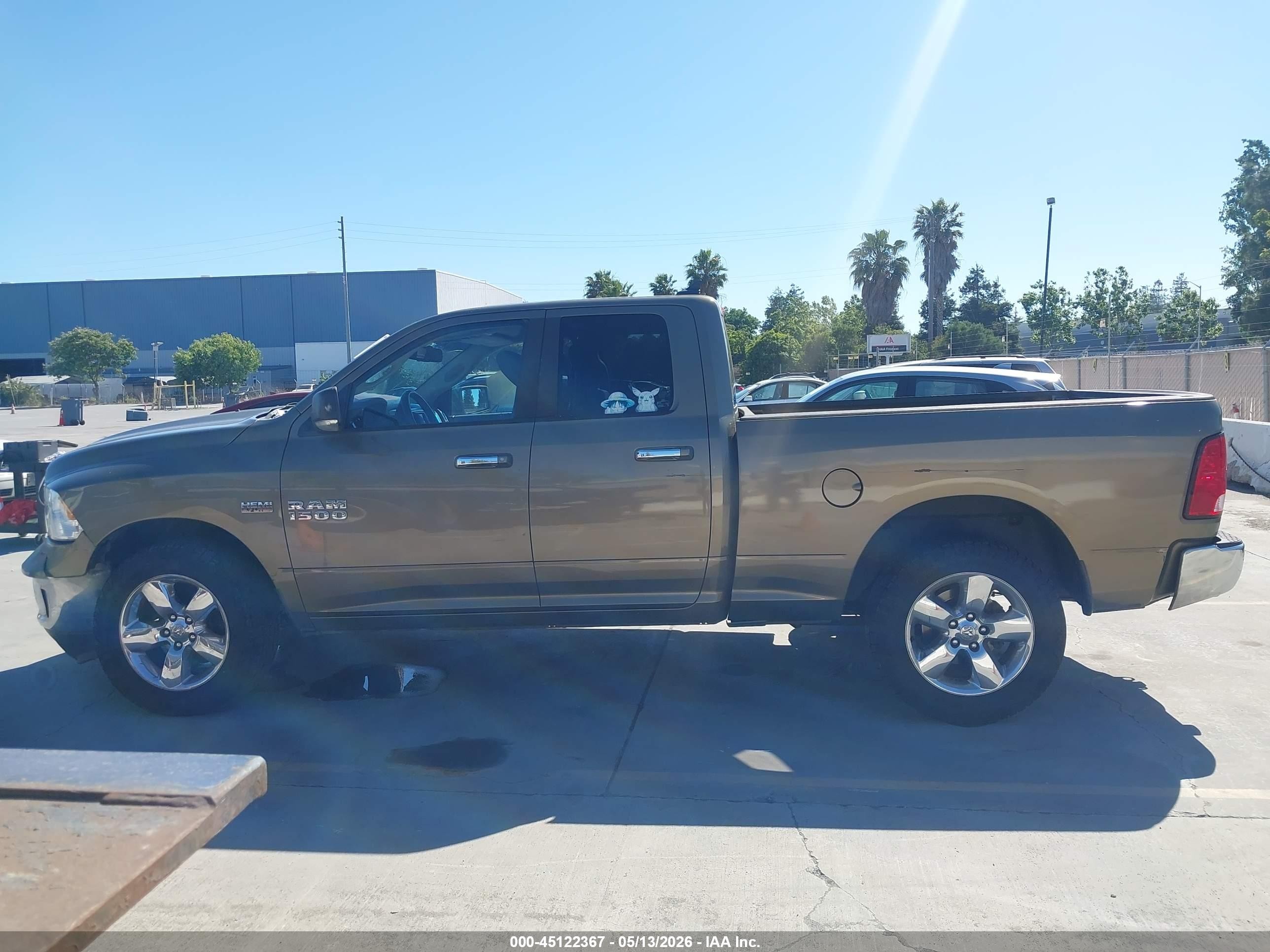 2013 Ram 1500 Big Horn Black vin: 1C6RR7GT8DS664697