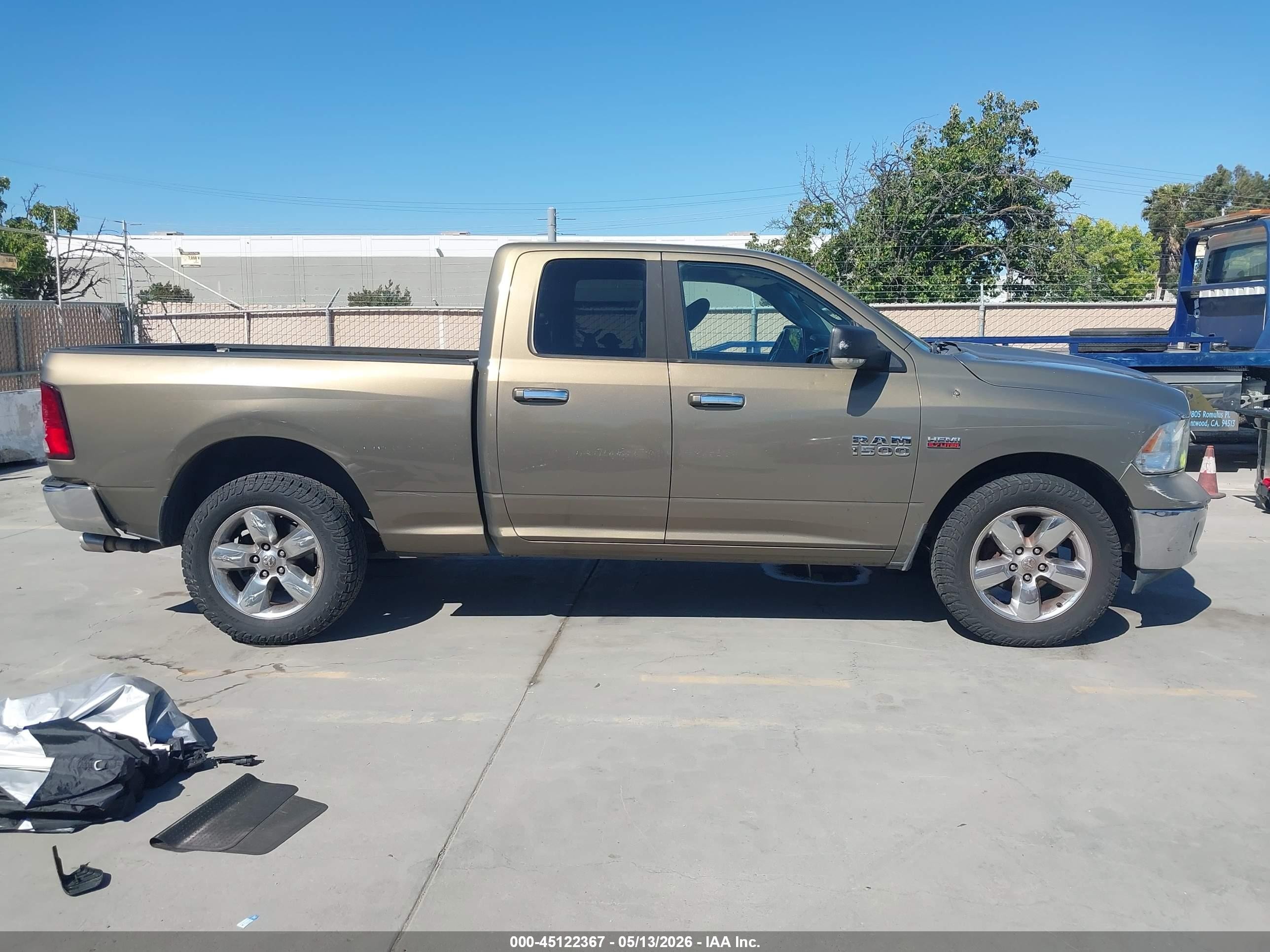 2013 Ram 1500 Big Horn Black vin: 1C6RR7GT8DS664697