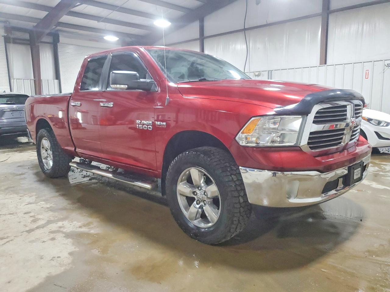 2014 Ram 1500 Slt Red vin: 1C6RR7GT8ES380049