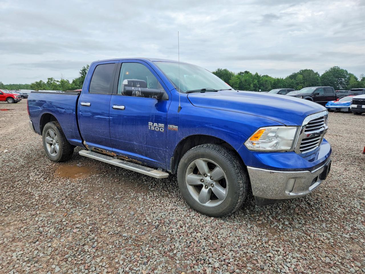 2014 Ram 1500 Slt Blue vin: 1C6RR7GT8ES385901