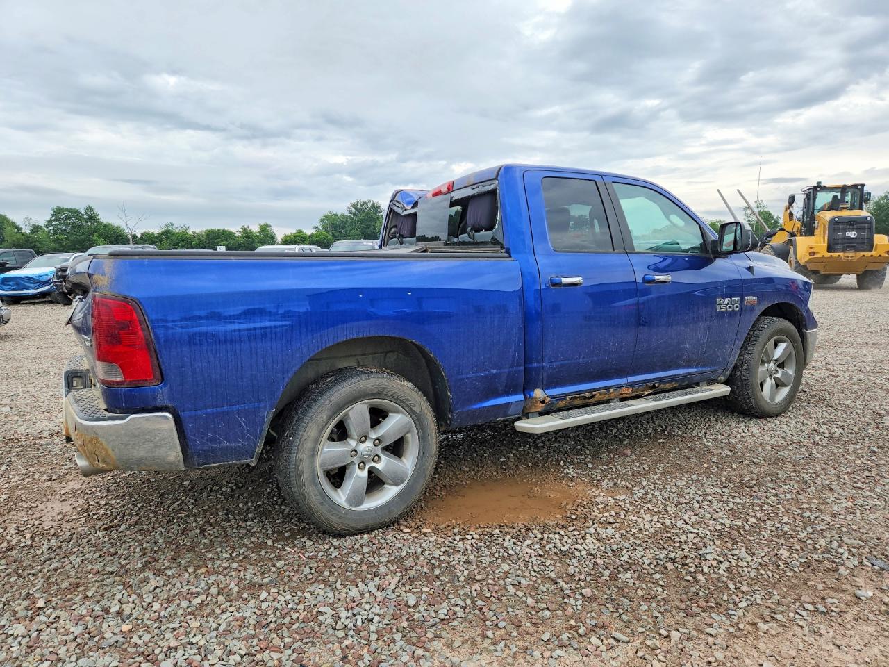 2014 Ram 1500 Slt Blue vin: 1C6RR7GT8ES385901