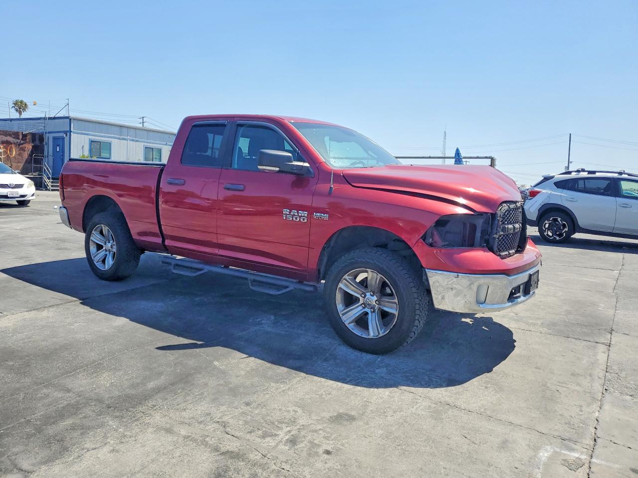 2014 Ram 1500 Slt Red vin: 1C6RR7GT8ES460175