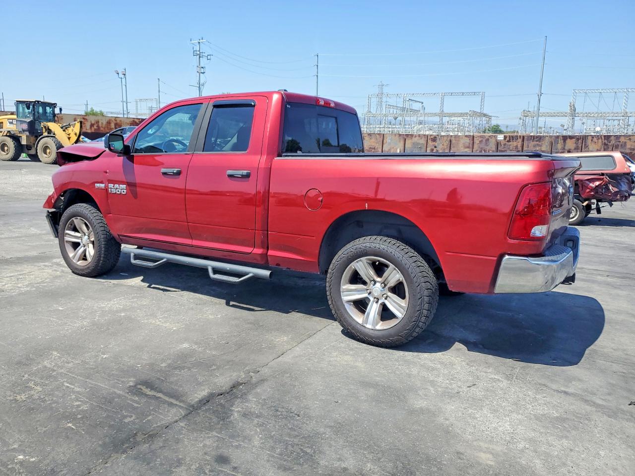2014 Ram 1500 Slt Red vin: 1C6RR7GT8ES460175