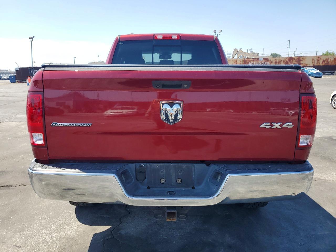 2014 Ram 1500 Slt Red vin: 1C6RR7GT8ES460175
