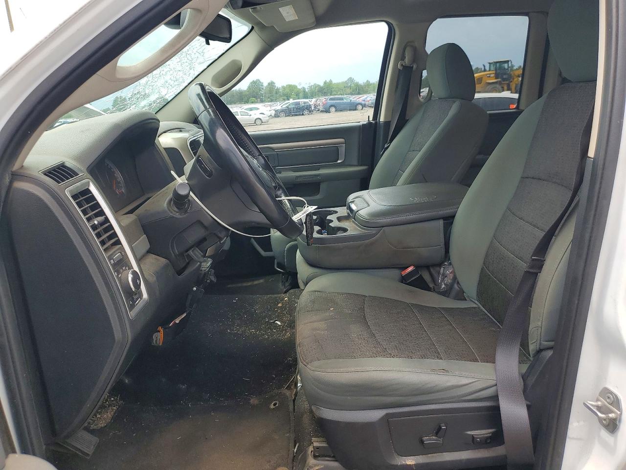 2015 Ram 1500 Slt White vin: 1C6RR7GT8FS536544