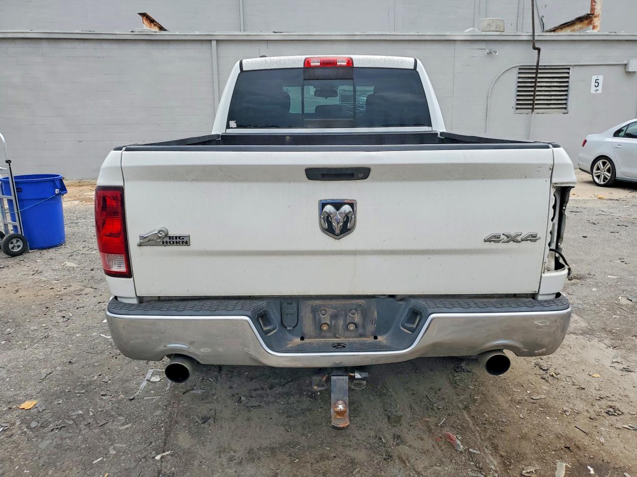 2015 Ram 1500 Slt White vin: 1C6RR7GT8FS536544