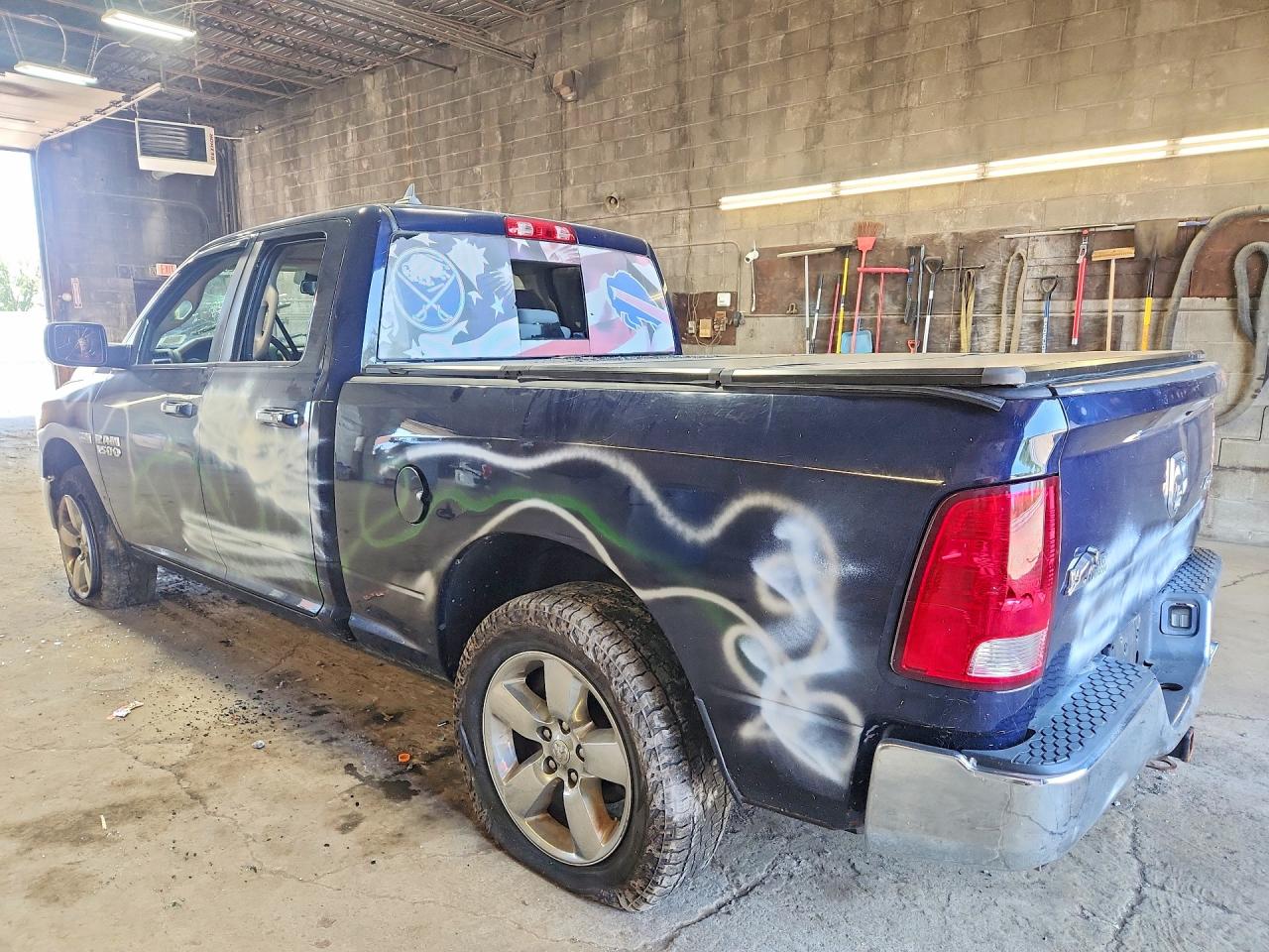2015 Ram 1500 Slt Blue vin: 1C6RR7GT8FS642850
