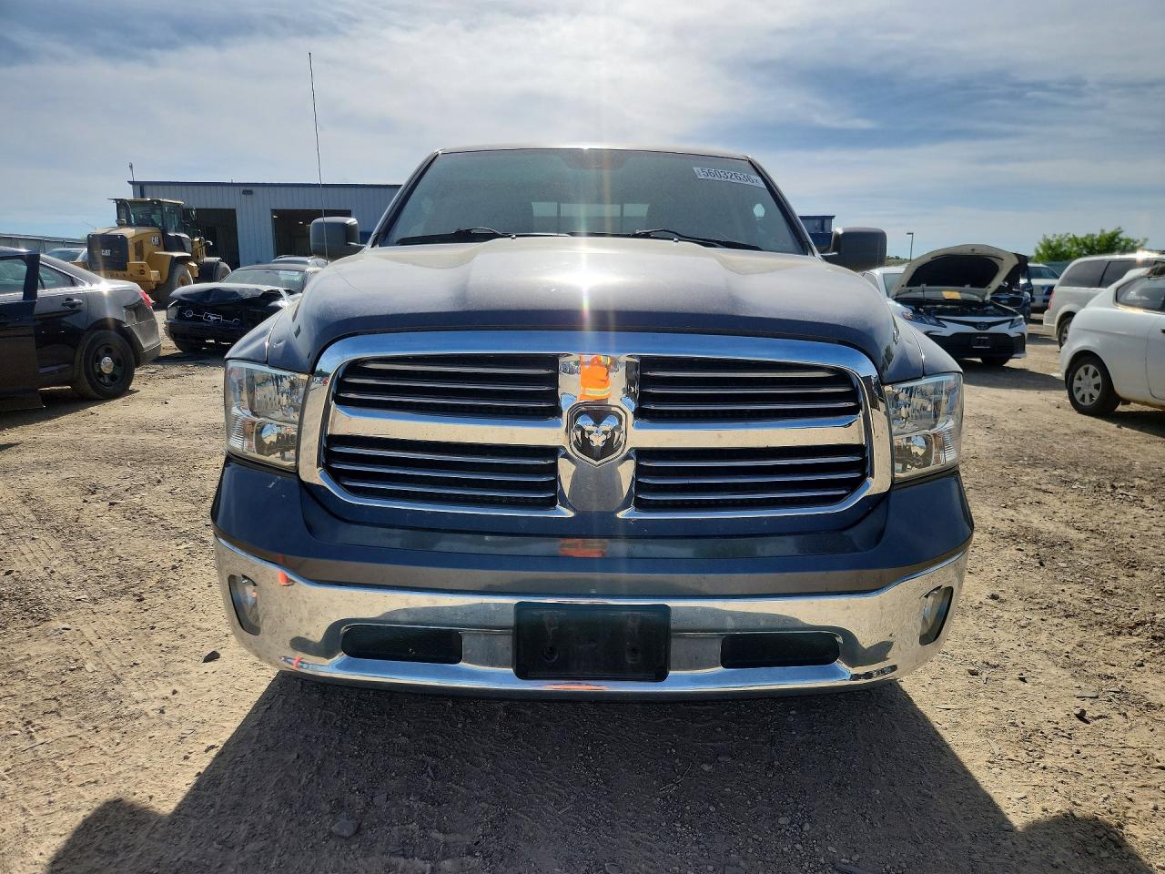 2015 Ram 1500 Slt Серый vin: 1C6RR7GT8FS645246