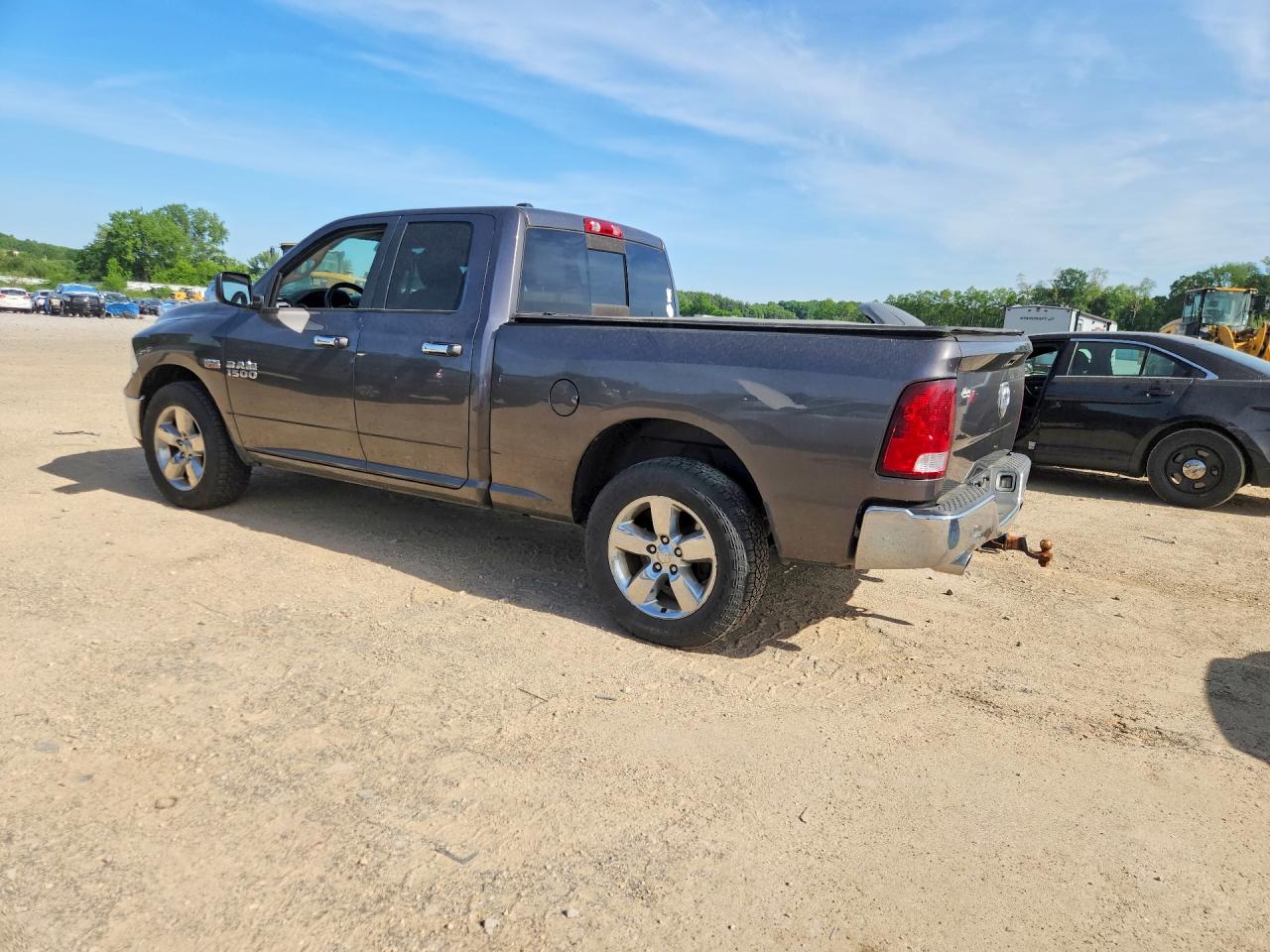 2015 Ram 1500 Slt Серый vin: 1C6RR7GT8FS645246