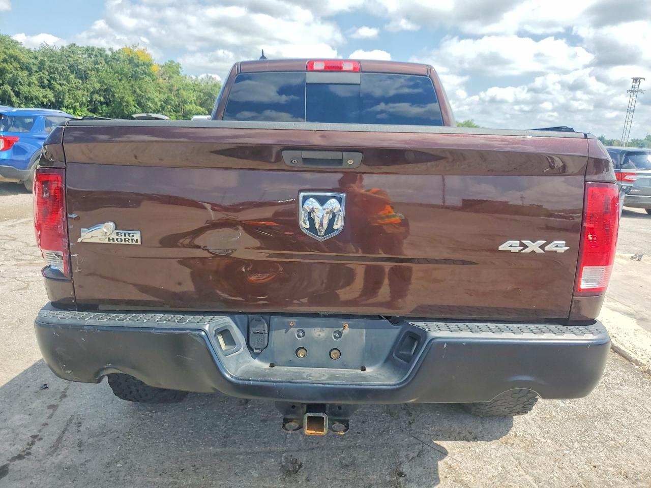 2015 Ram 1500 Slt Коричневый vin: 1C6RR7GT8FS696326