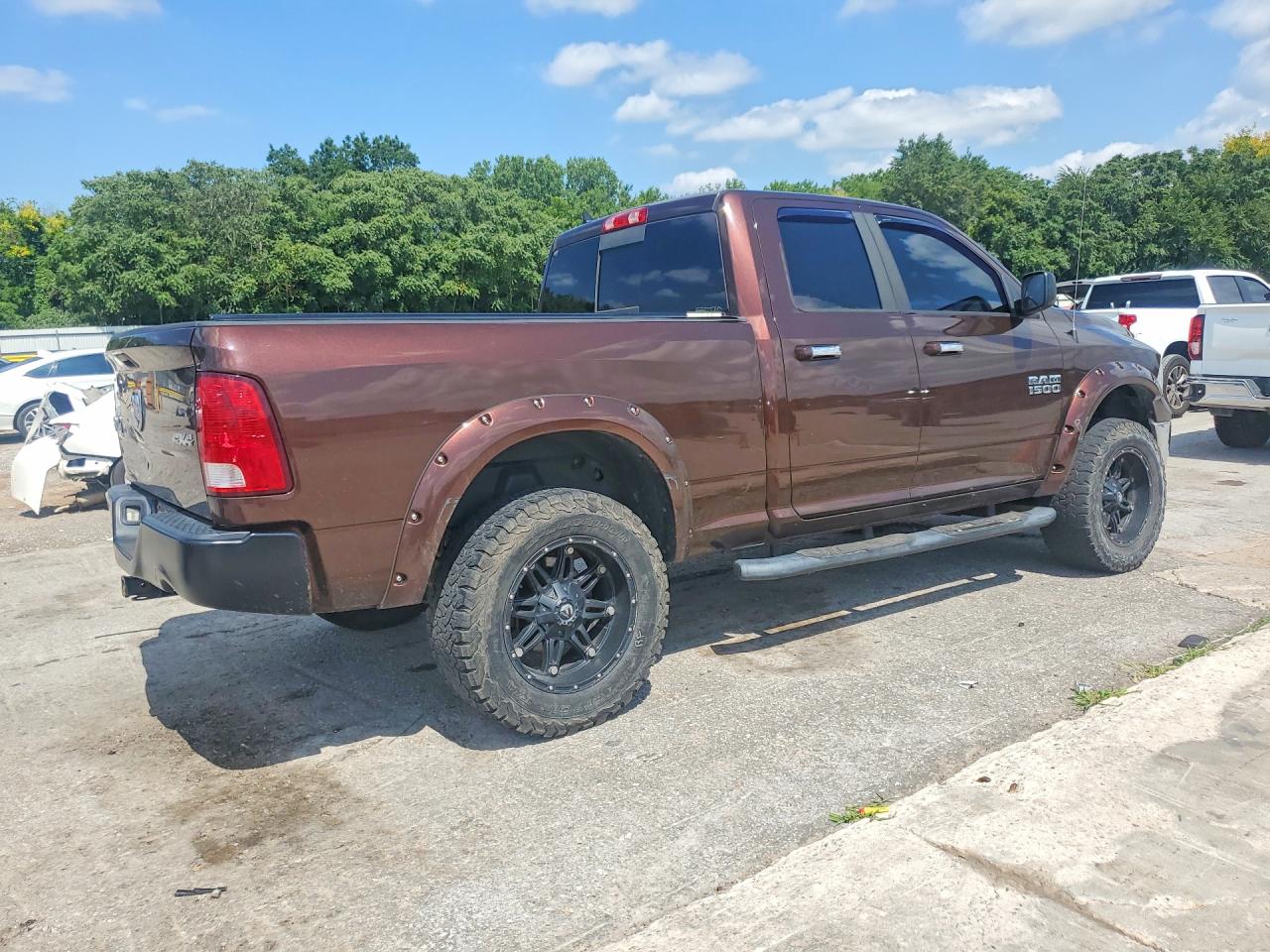 2015 Ram 1500 Slt Коричневый vin: 1C6RR7GT8FS696326
