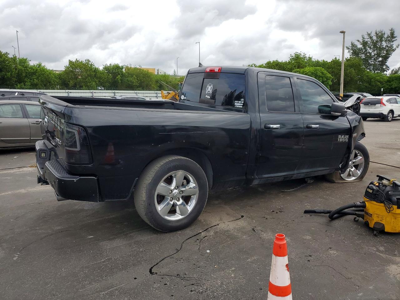 2016 Ram 1500 Slt Black vin: 1C6RR7GT8GS133939