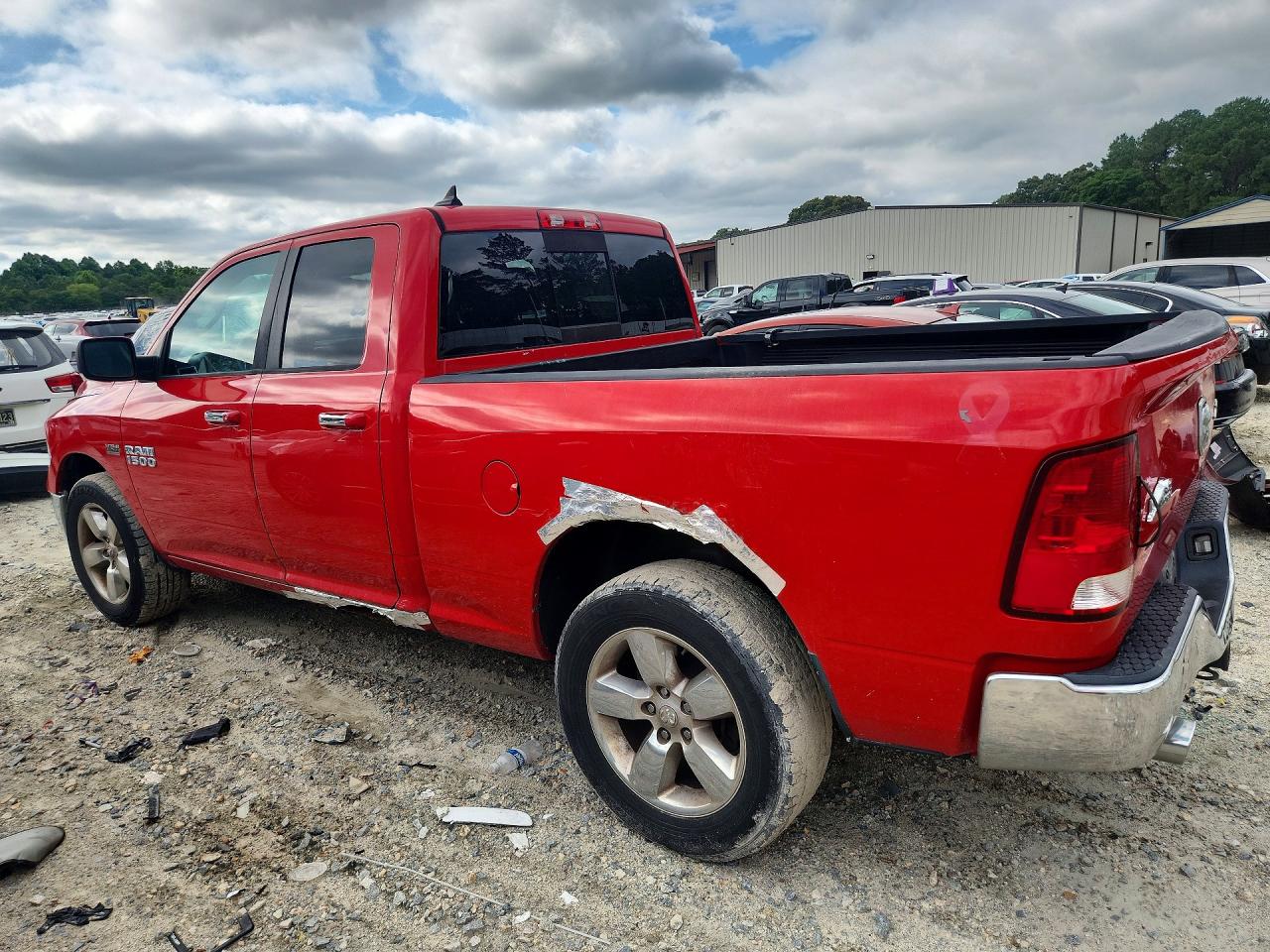 2013 Ram 1500 Slt Красный vin: 1C6RR7GT9DS551860