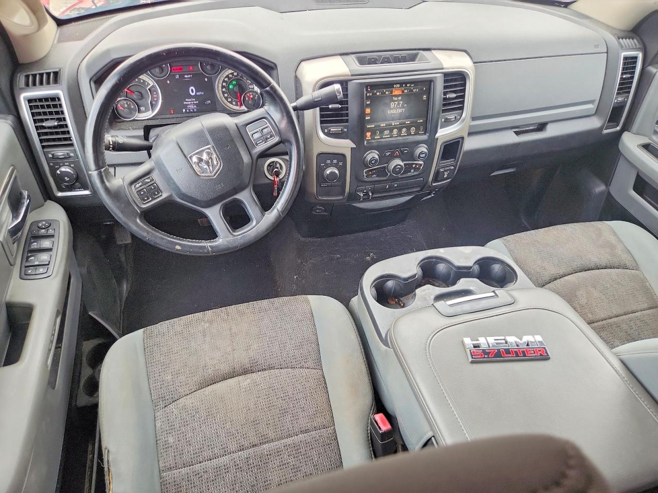 2013 Ram 1500 Slt Красный vin: 1C6RR7GT9DS551860