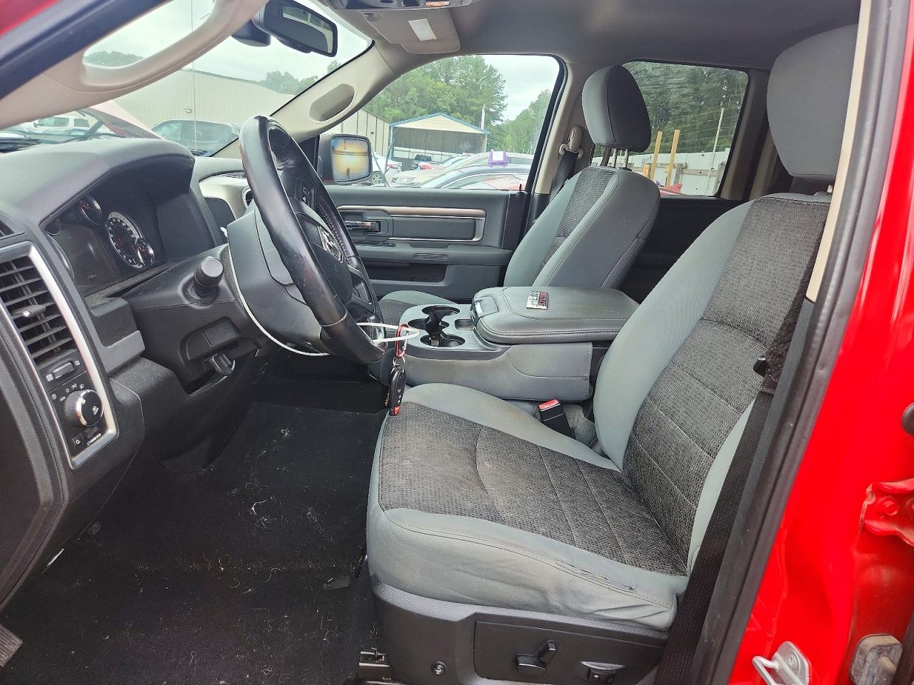 2013 Ram 1500 Slt Красный vin: 1C6RR7GT9DS551860