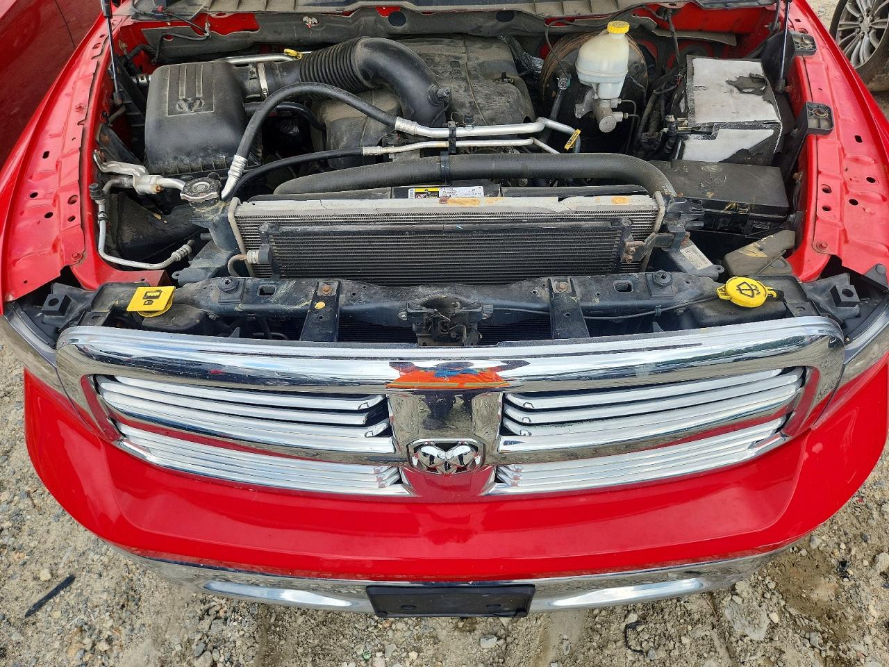 2013 Ram 1500 Slt Красный vin: 1C6RR7GT9DS551860