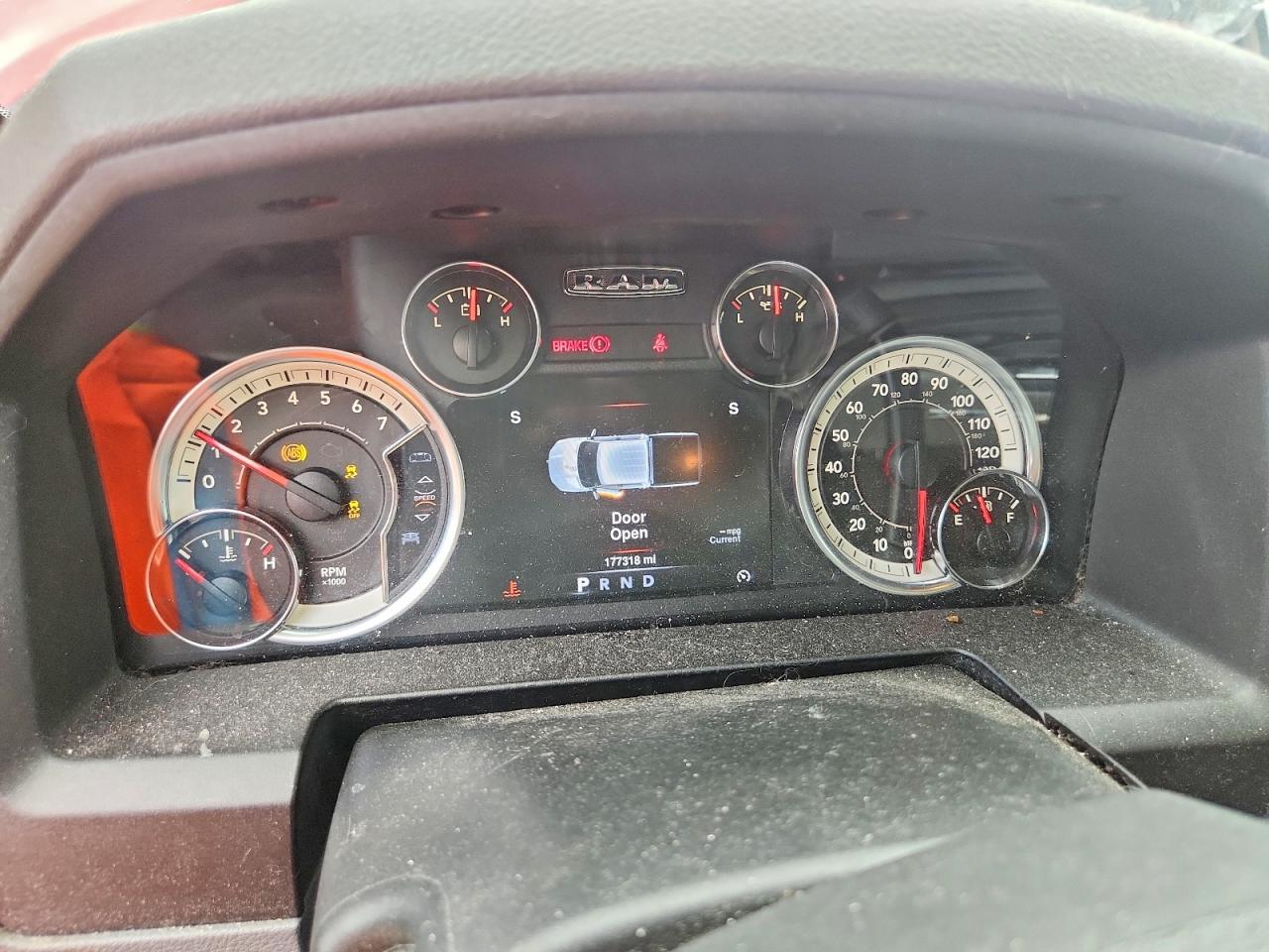 2013 Ram 1500 Slt Красный vin: 1C6RR7GT9DS551860