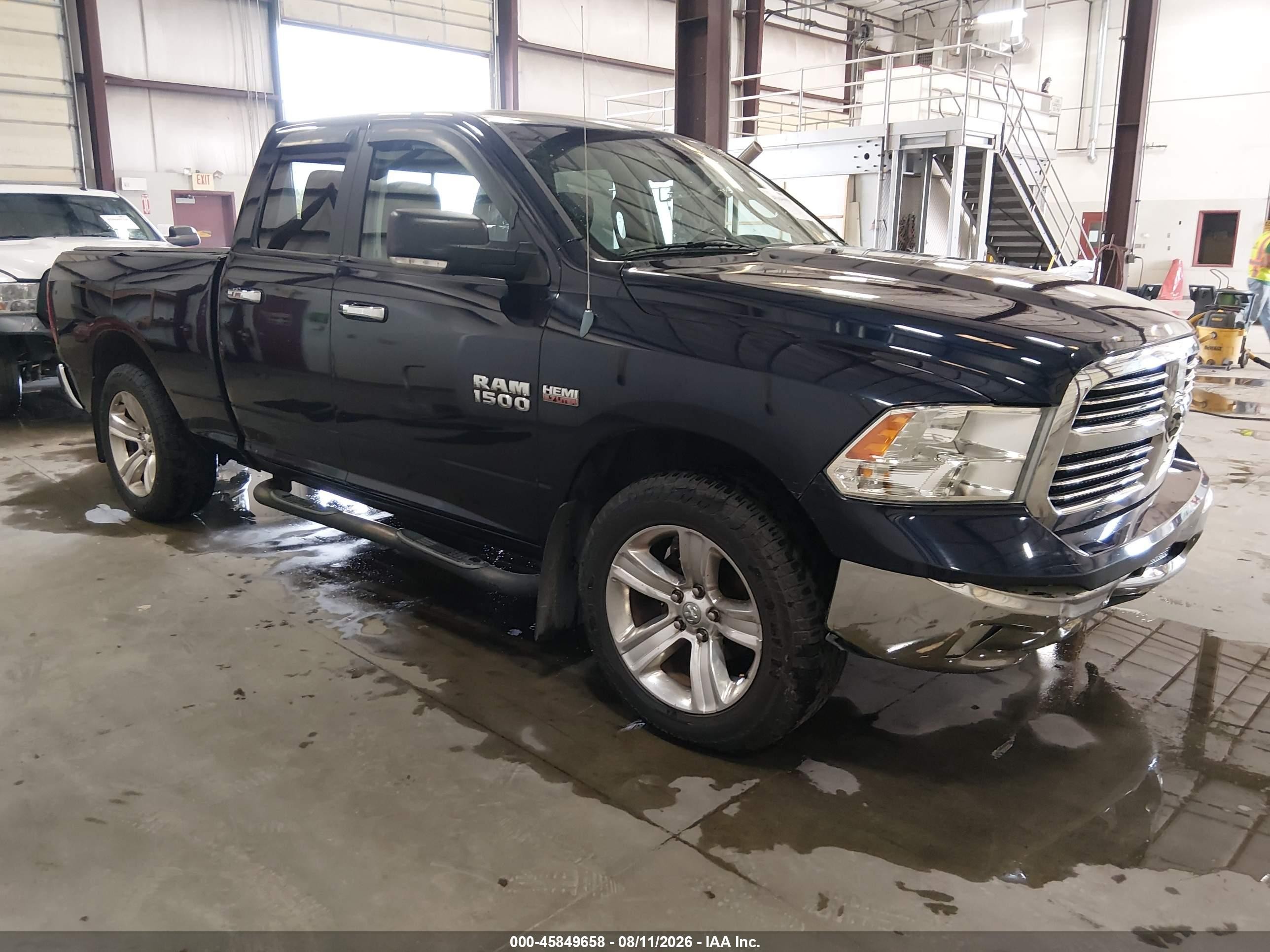 2013 Ram 1500 Slt Blue vin: 1C6RR7GT9DS553771