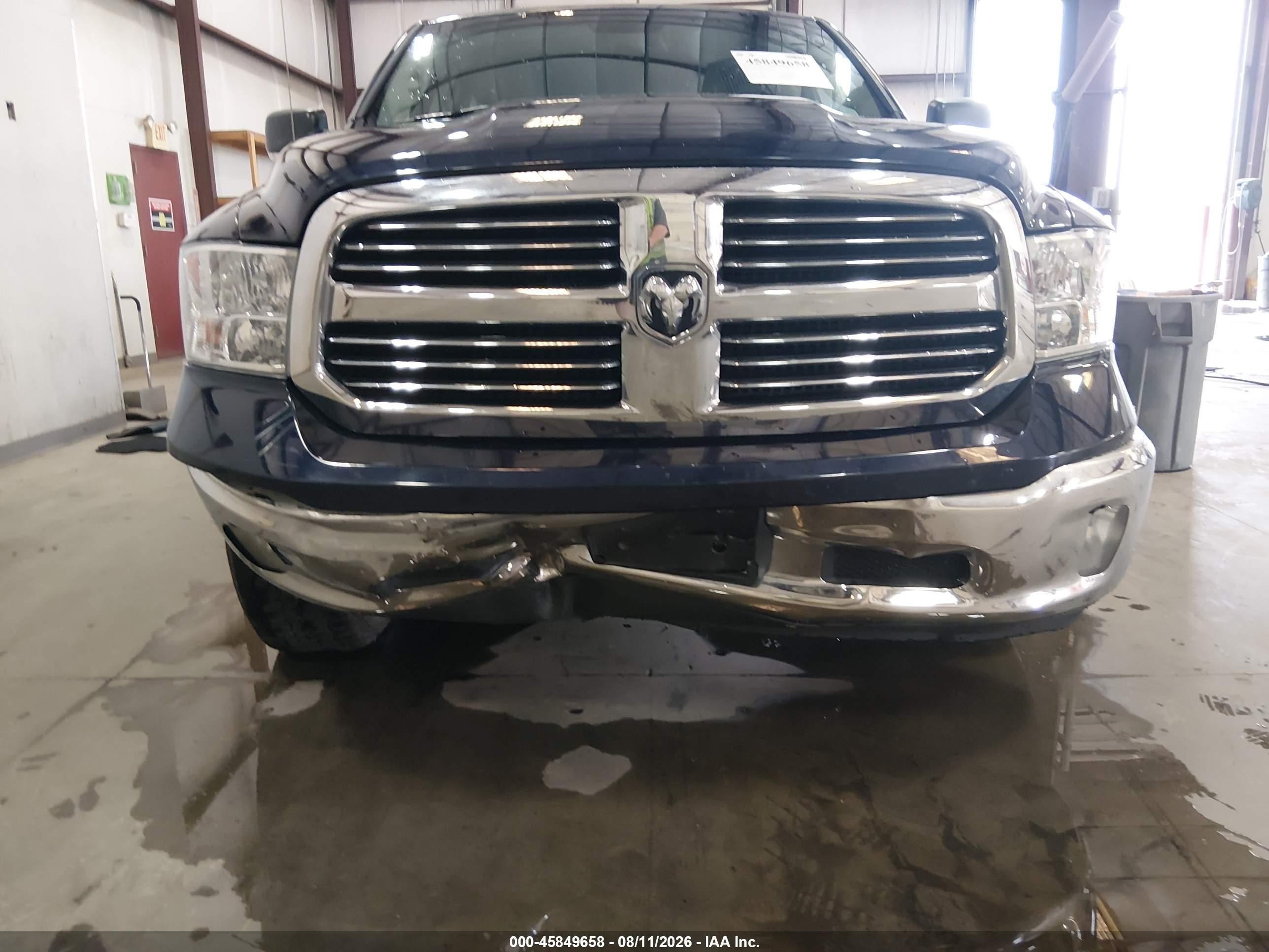 2013 Ram 1500 Slt Blue vin: 1C6RR7GT9DS553771