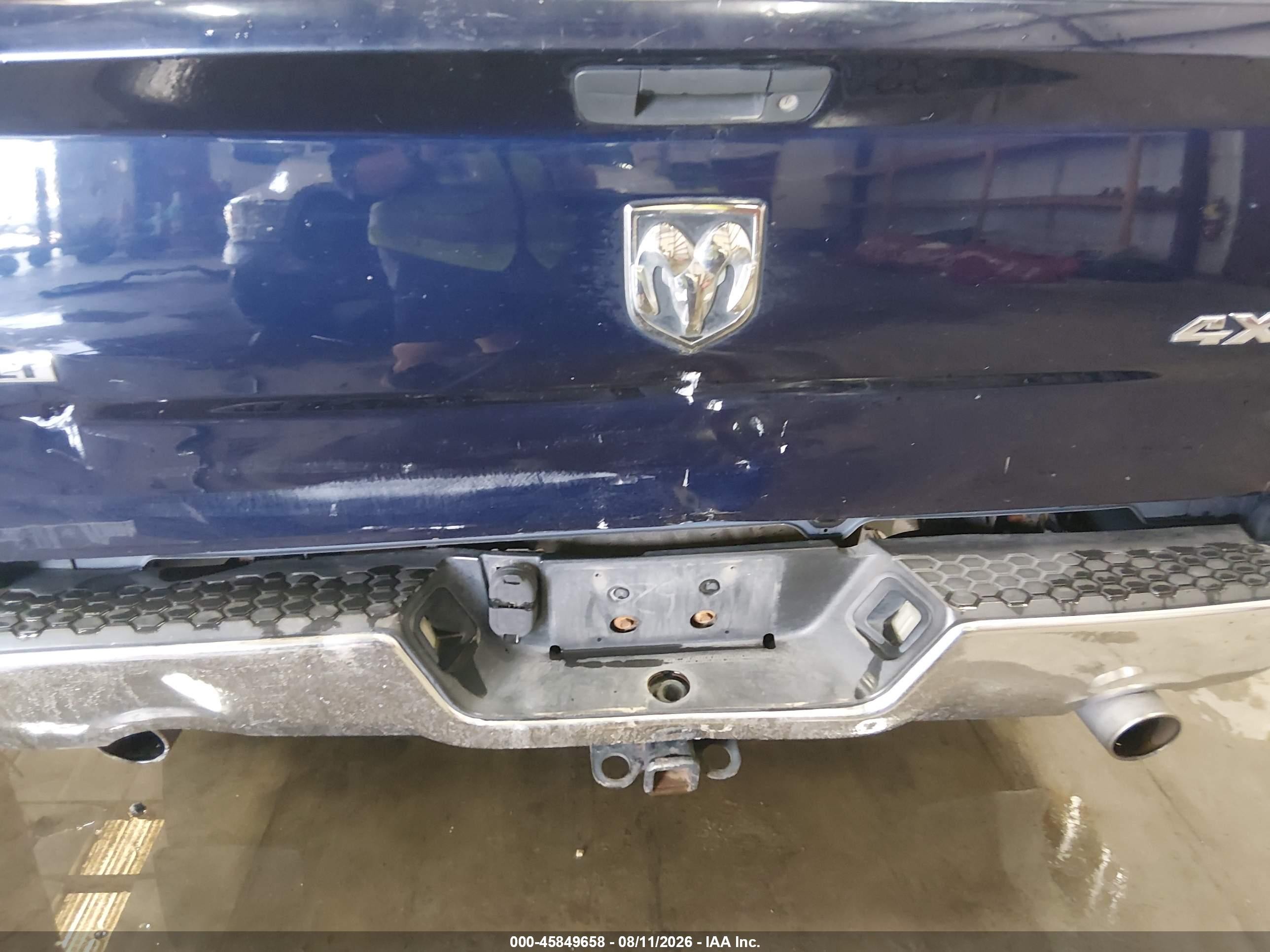 2013 Ram 1500 Slt Blue vin: 1C6RR7GT9DS553771