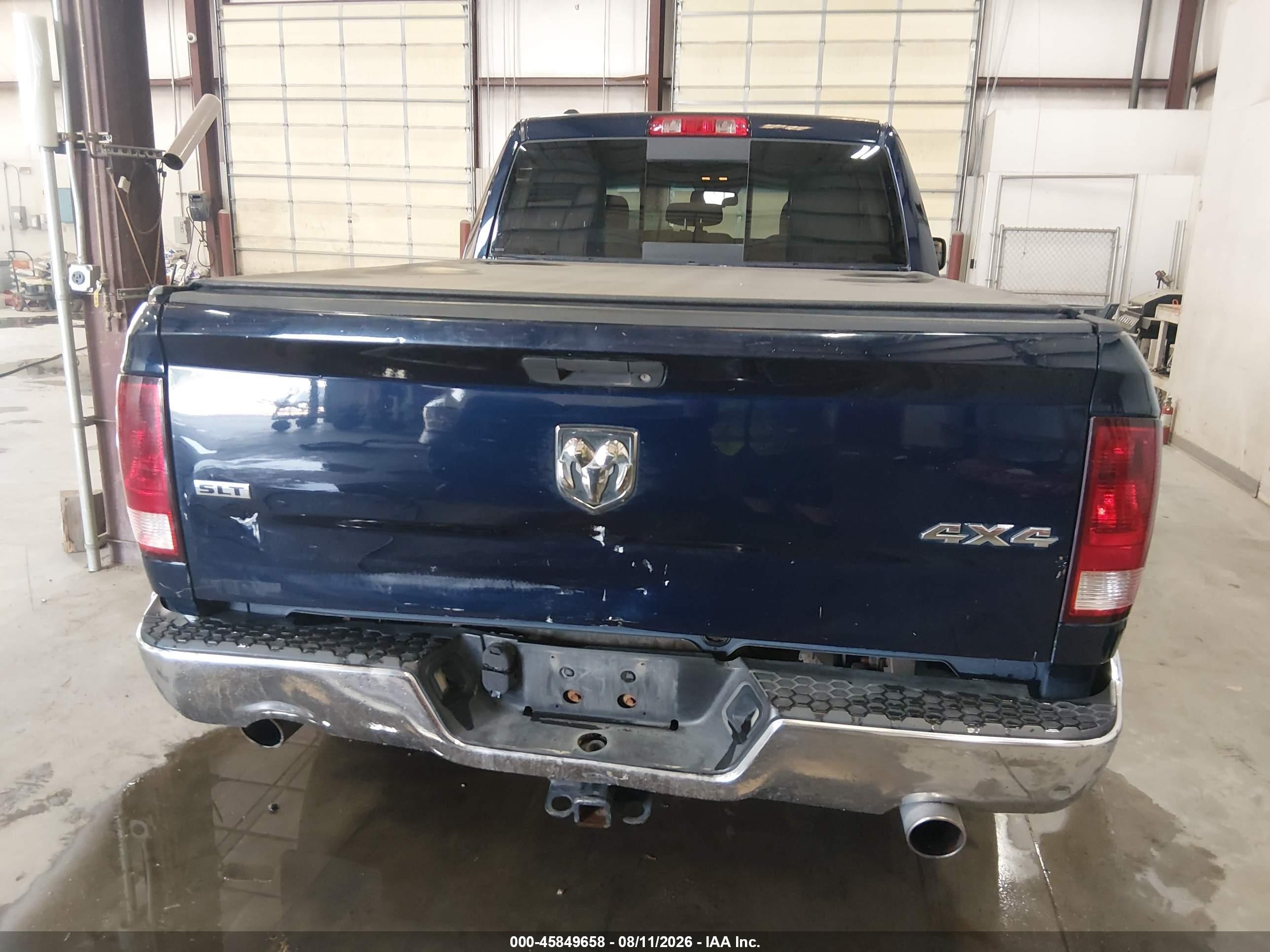 2013 Ram 1500 Slt Blue vin: 1C6RR7GT9DS553771