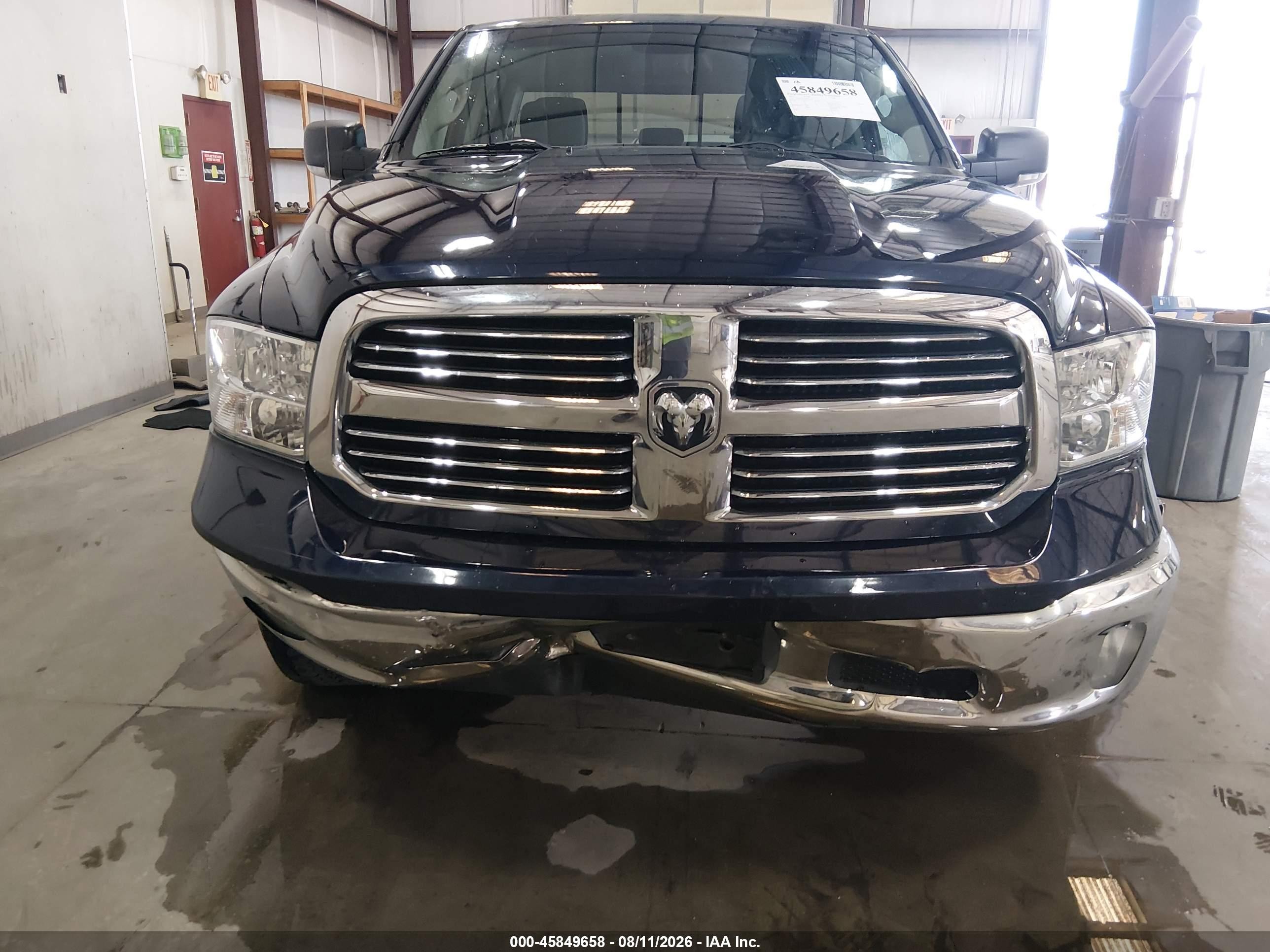 2013 Ram 1500 Slt Blue vin: 1C6RR7GT9DS553771