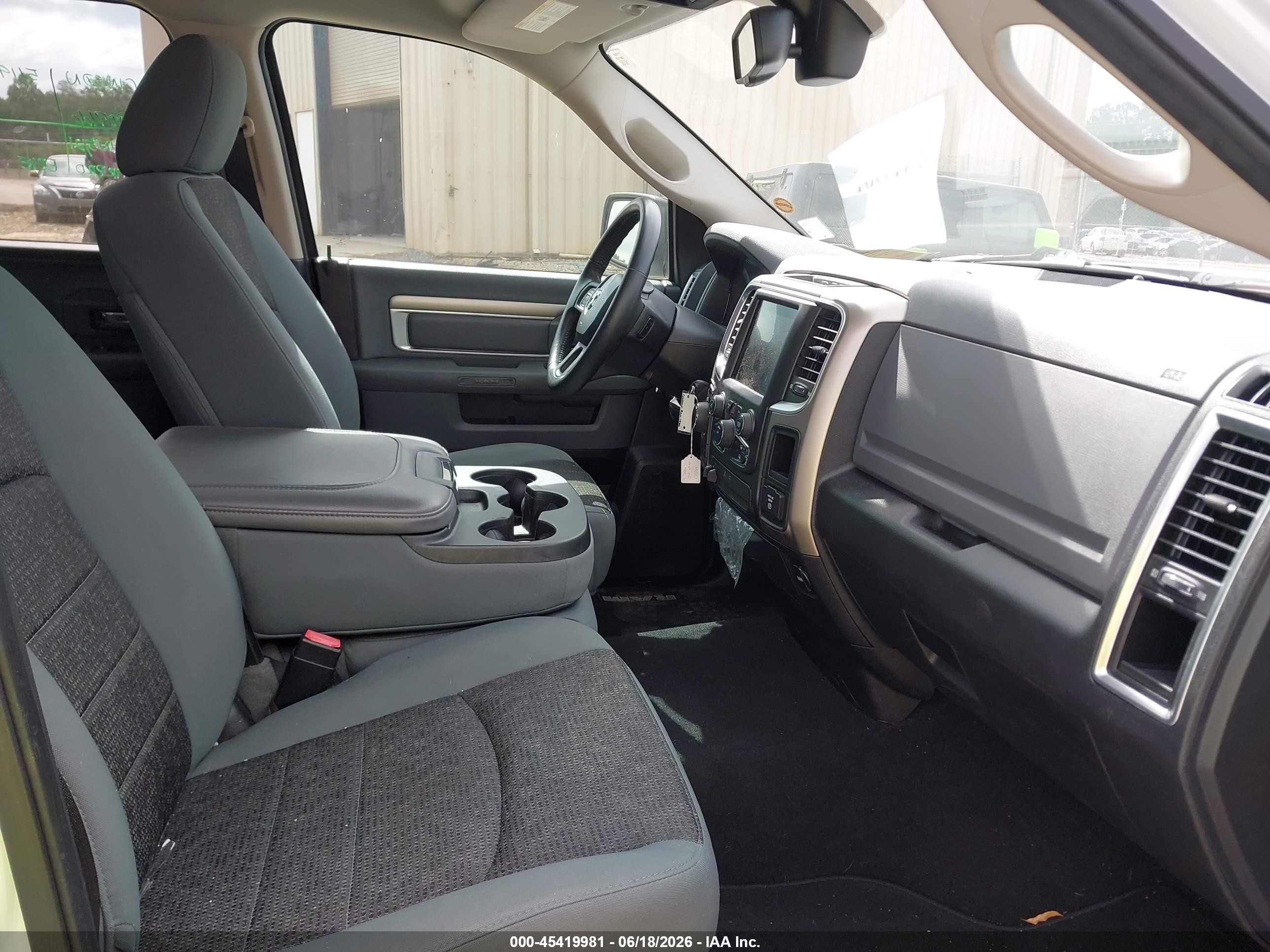 2014 Ram 1500 Big Horn White vin: 1C6RR7GT9ES138869